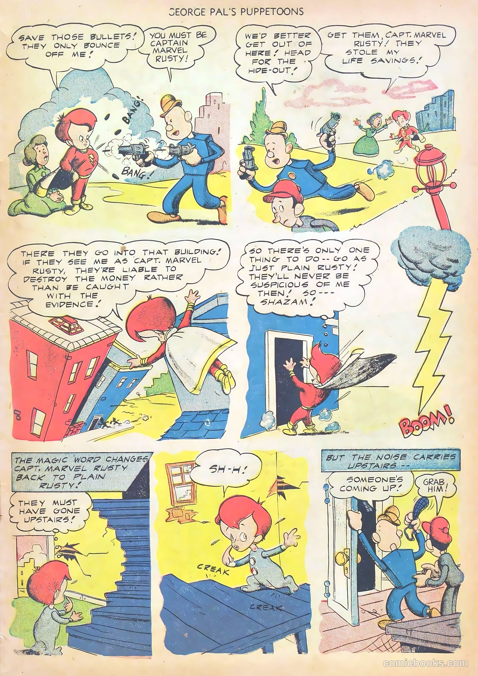 George Pal's Puppetoons #19 — page 33 of 36