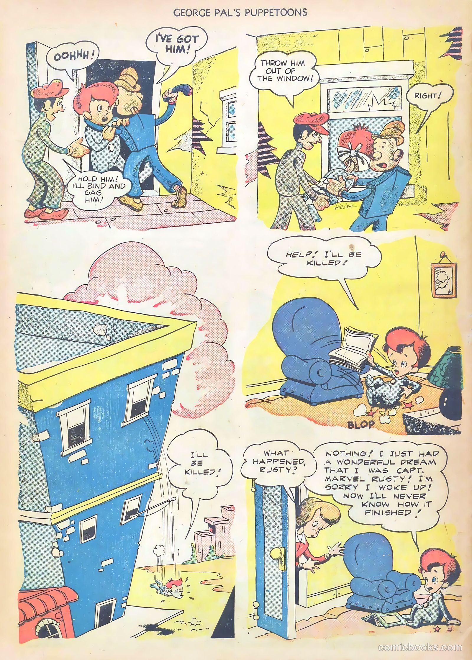 George Pal's Puppetoons #19 — page 34 of 36