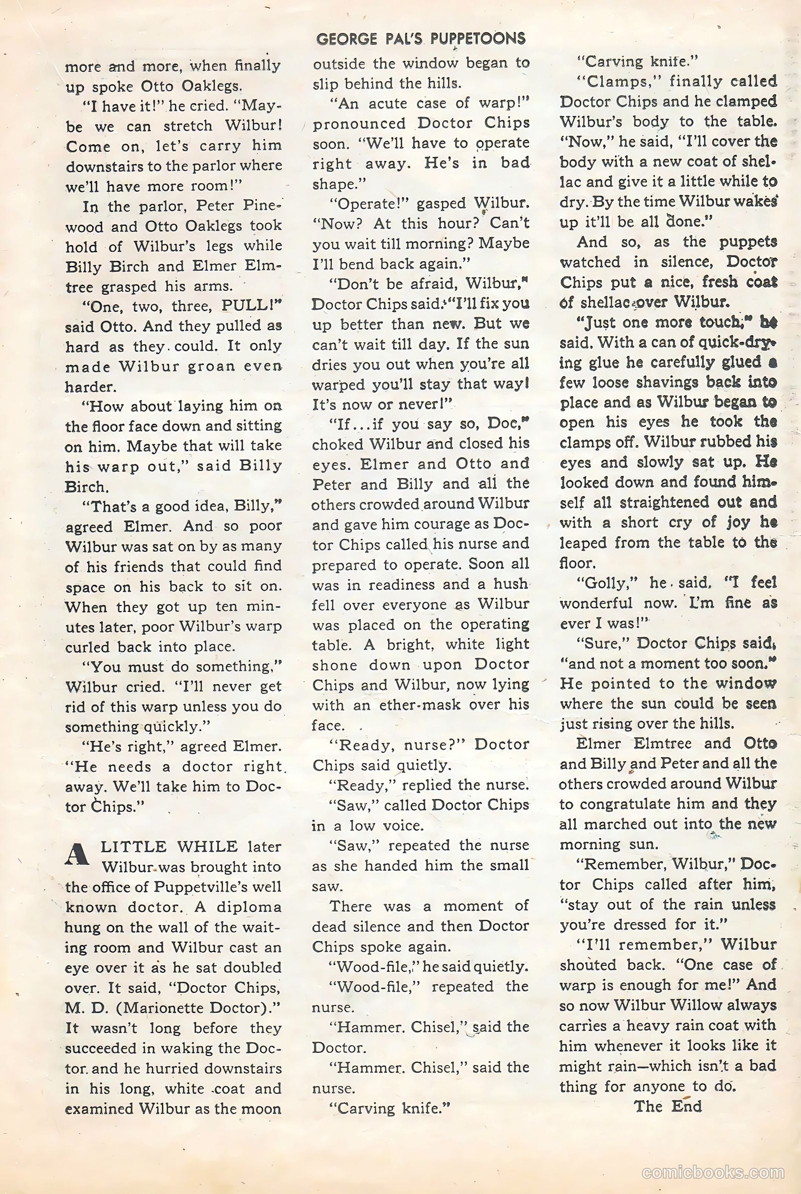 George Pal's Puppetoons #2 — page 19 of 36