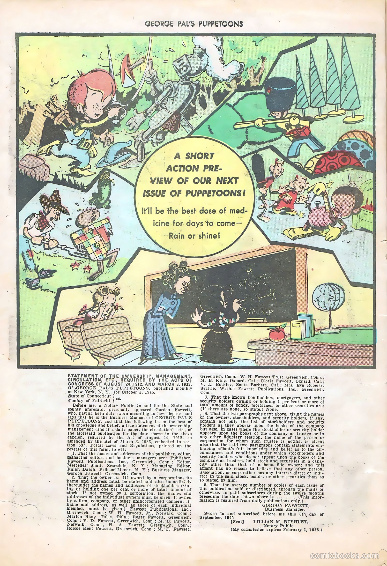 George Pal's Puppetoons #2 — page 28 of 36