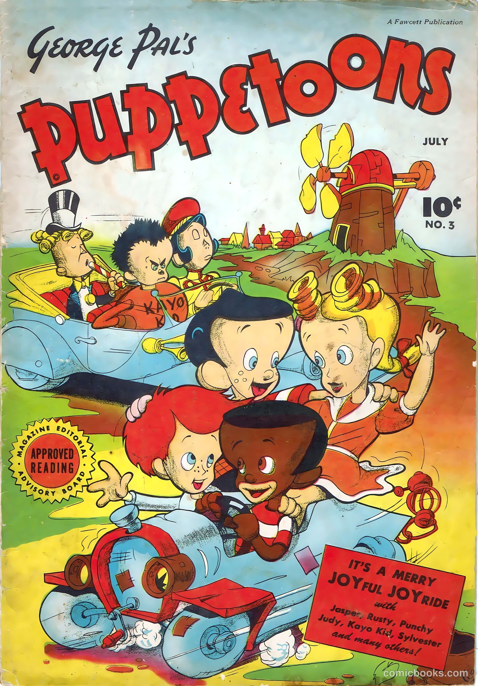 George Pal's Puppetoons #3 — page 1 of 36
