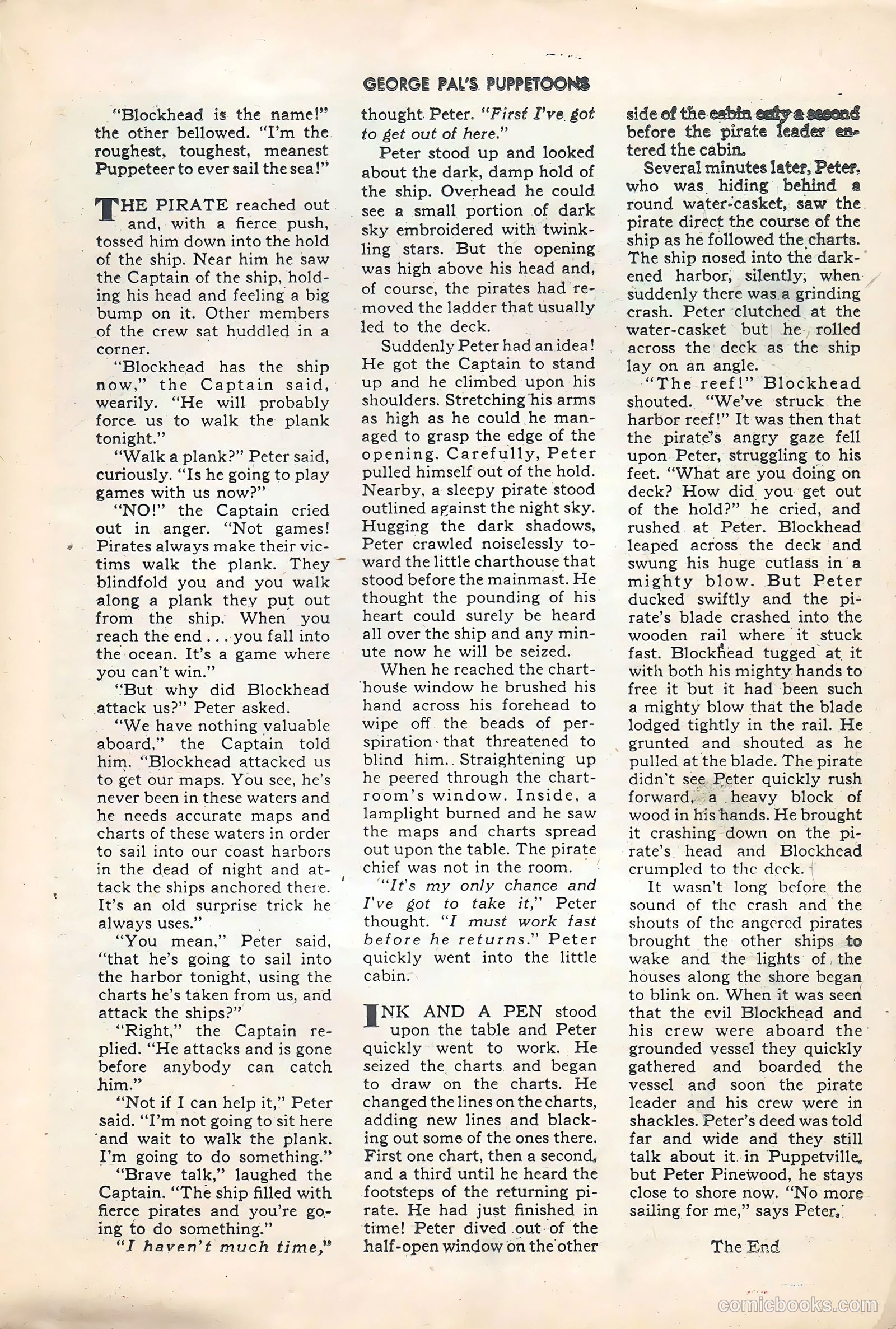 George Pal's Puppetoons #3 — page 19 of 36