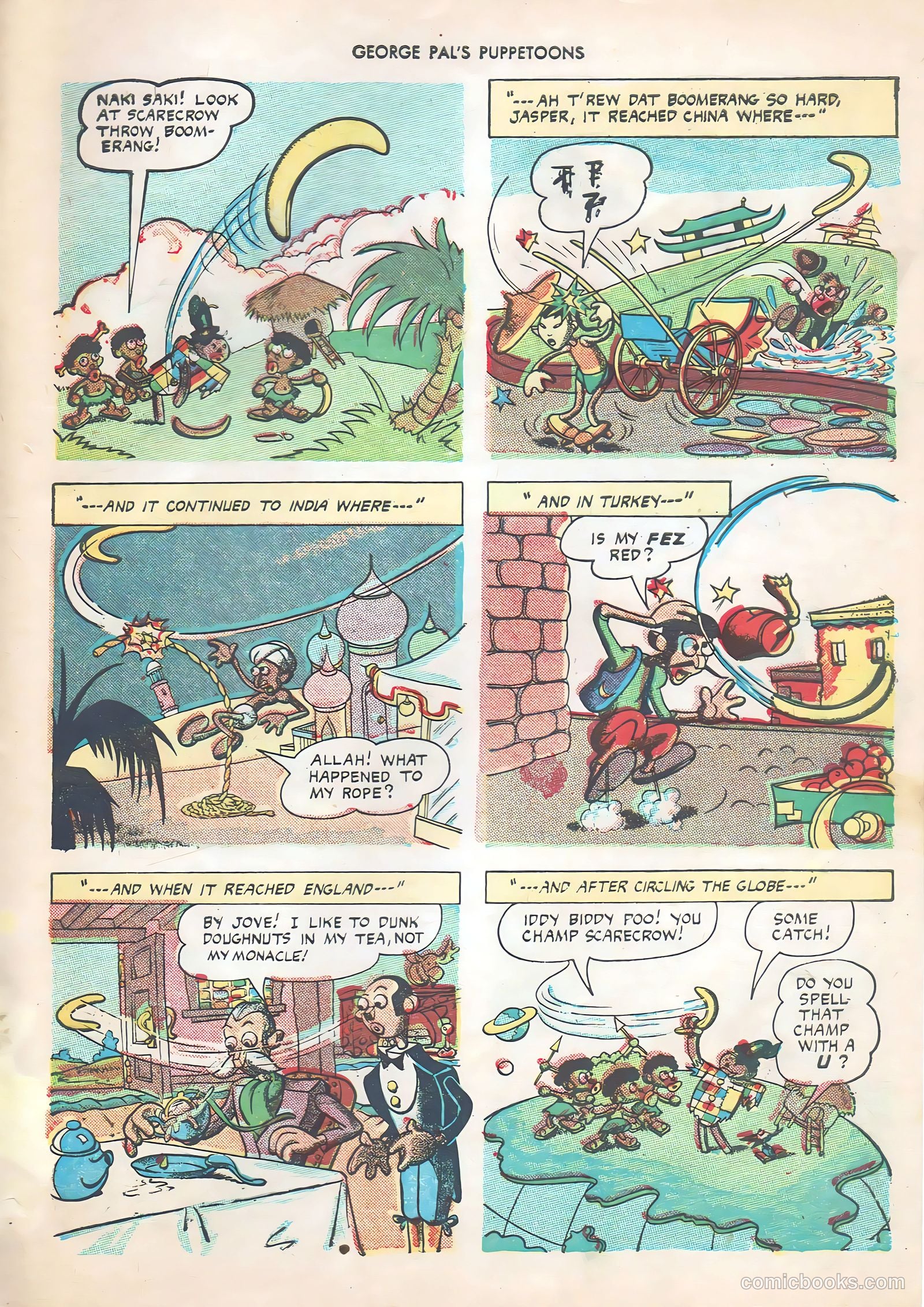 George Pal's Puppetoons #3 — page 33 of 36