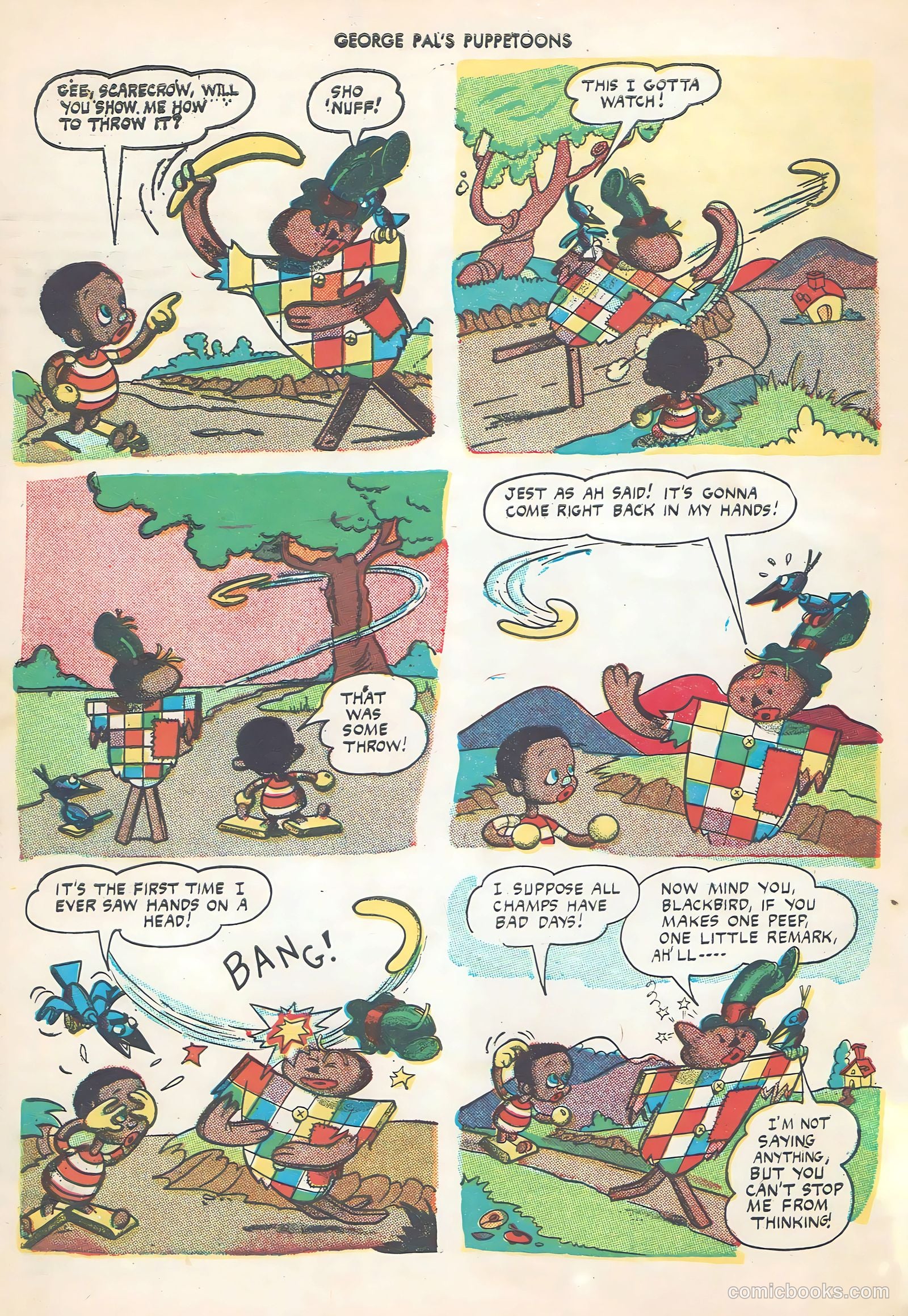 George Pal's Puppetoons #3 — page 34 of 36