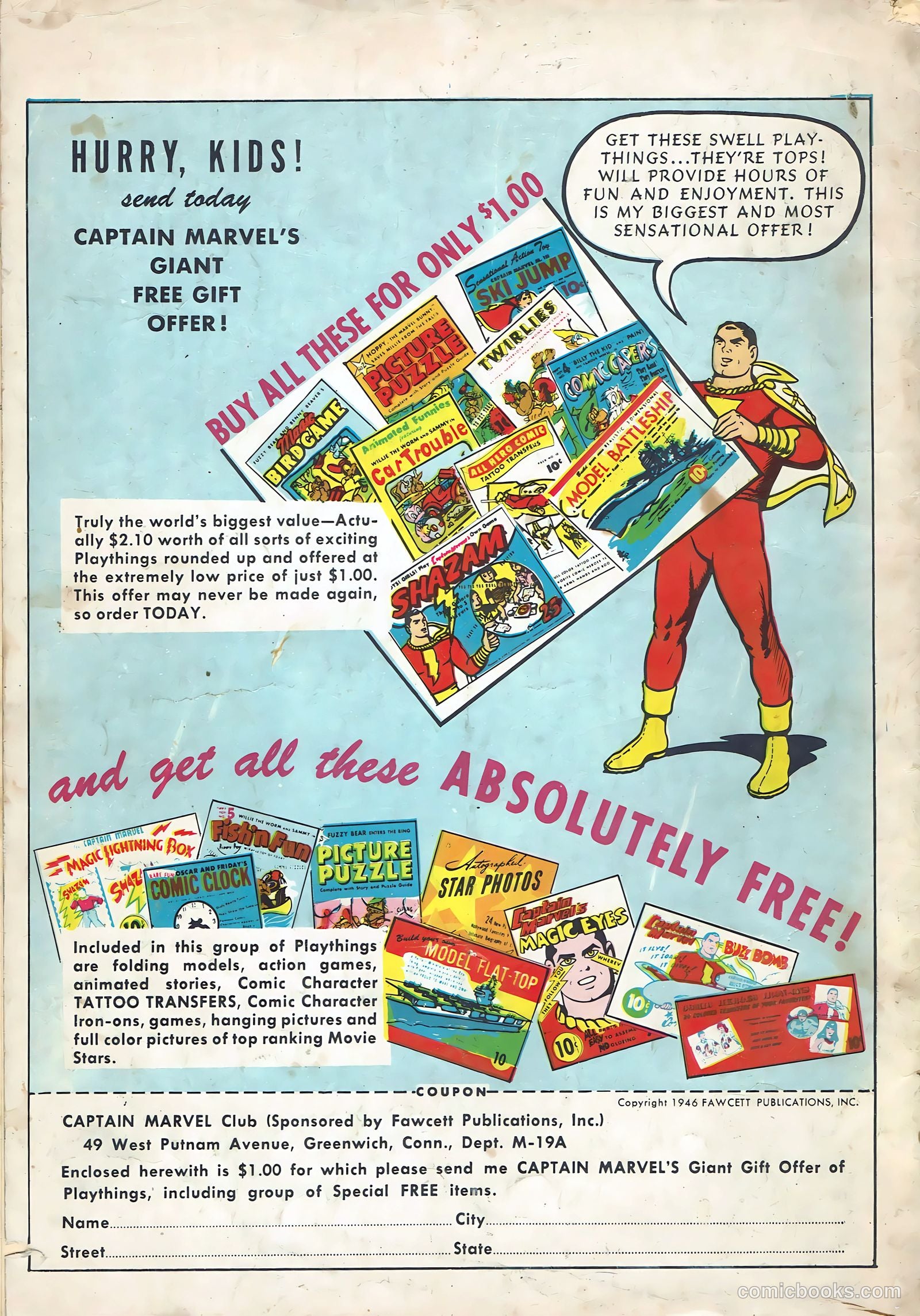 George Pal's Puppetoons #3 — page 36 of 36