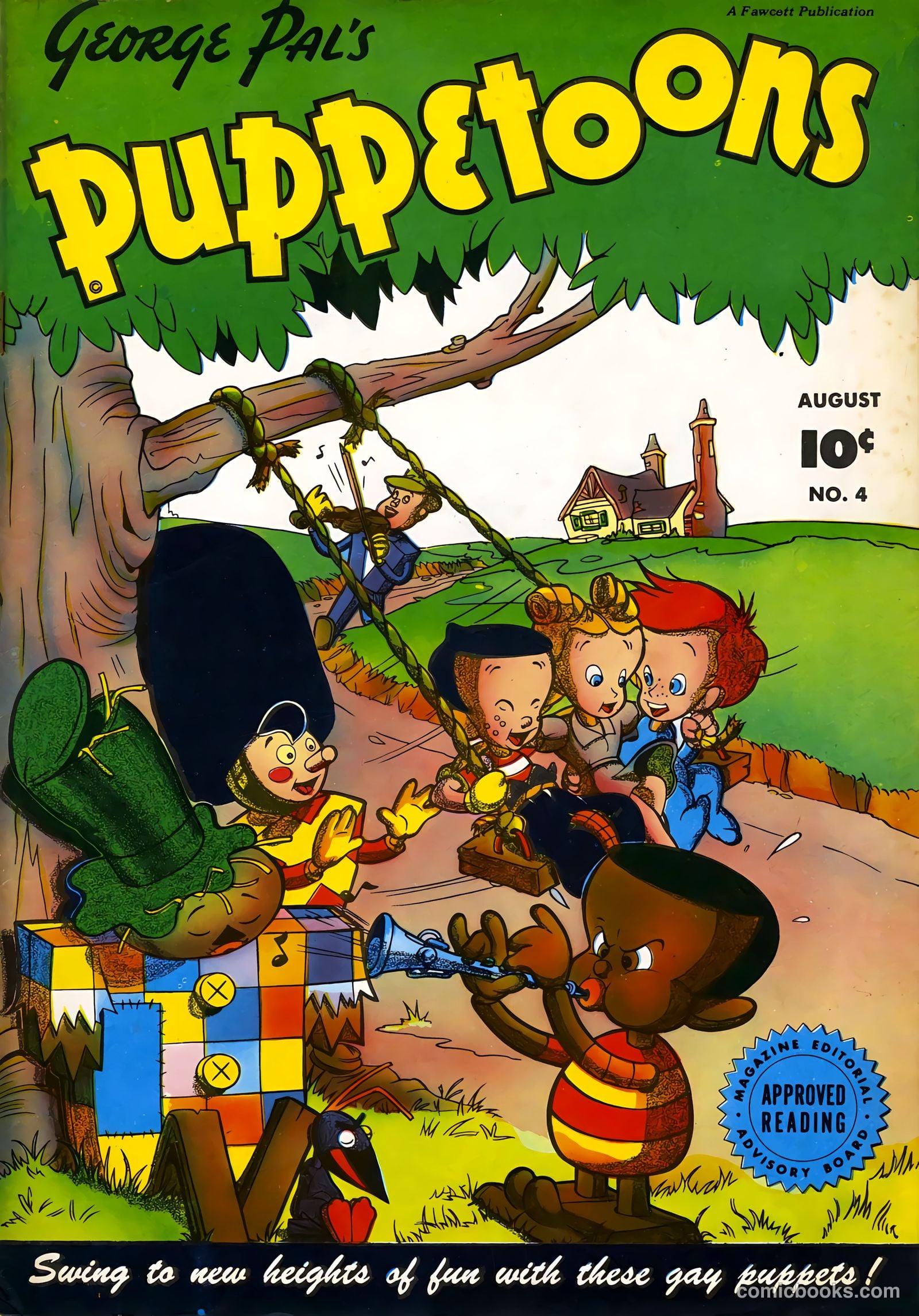 George Pal's Puppetoons #4 — page 1 of 36
