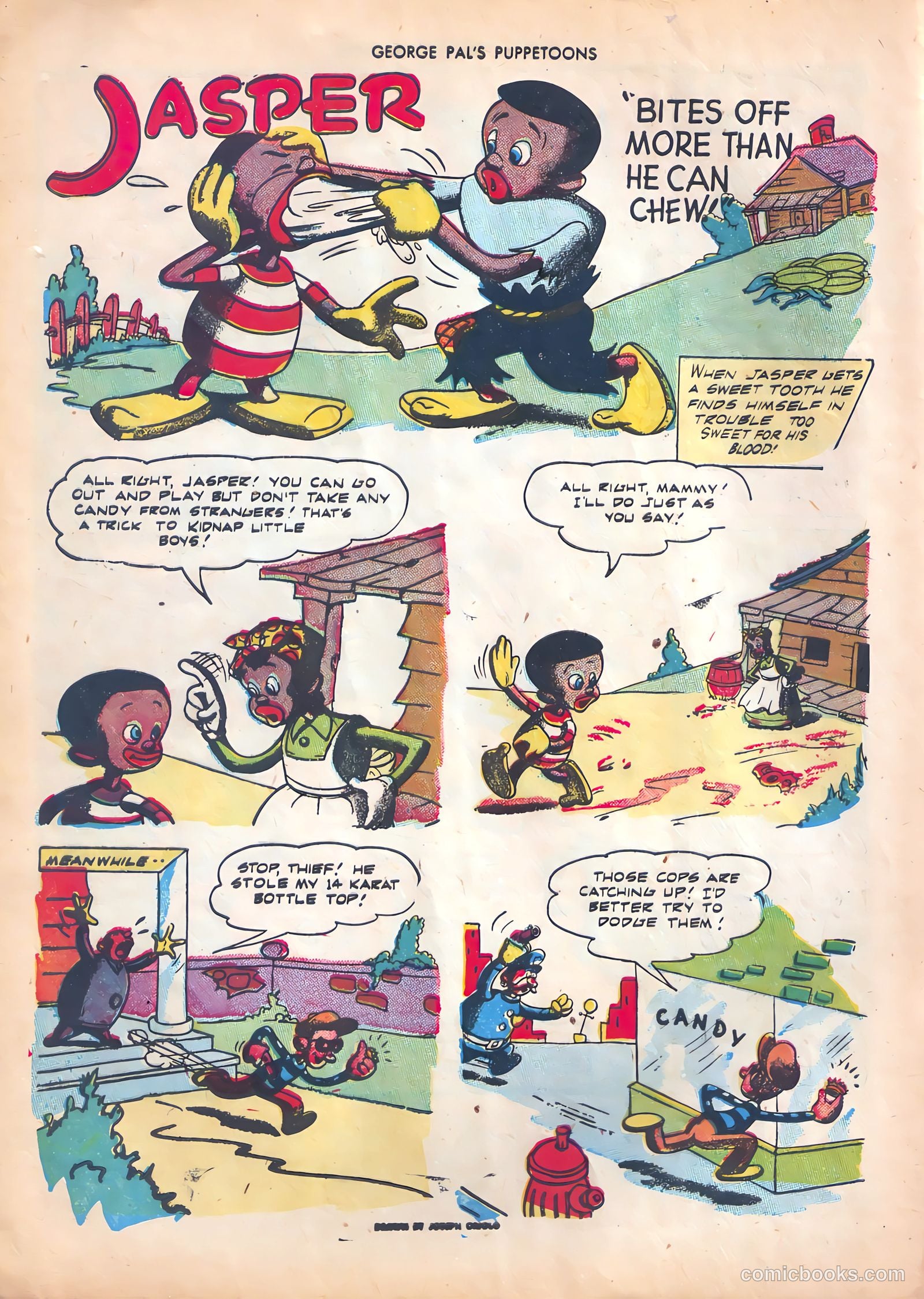 George Pal's Puppetoons #4 — page 4 of 36