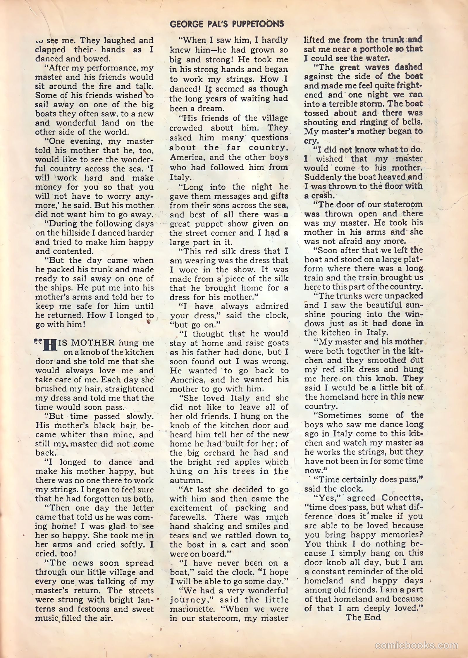 George Pal's Puppetoons #4 — page 19 of 36