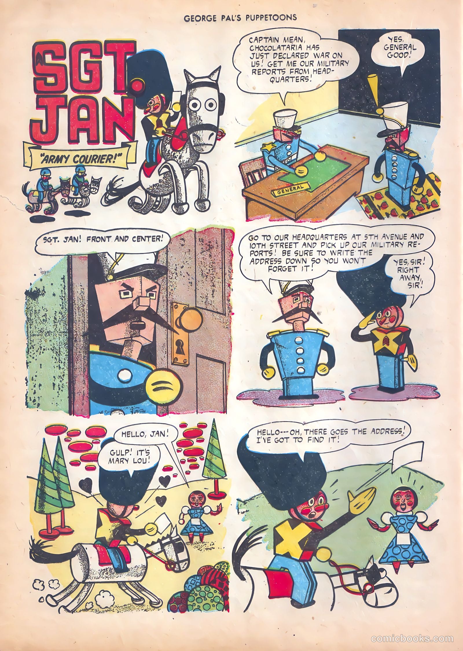 George Pal's Puppetoons #4 — page 20 of 36