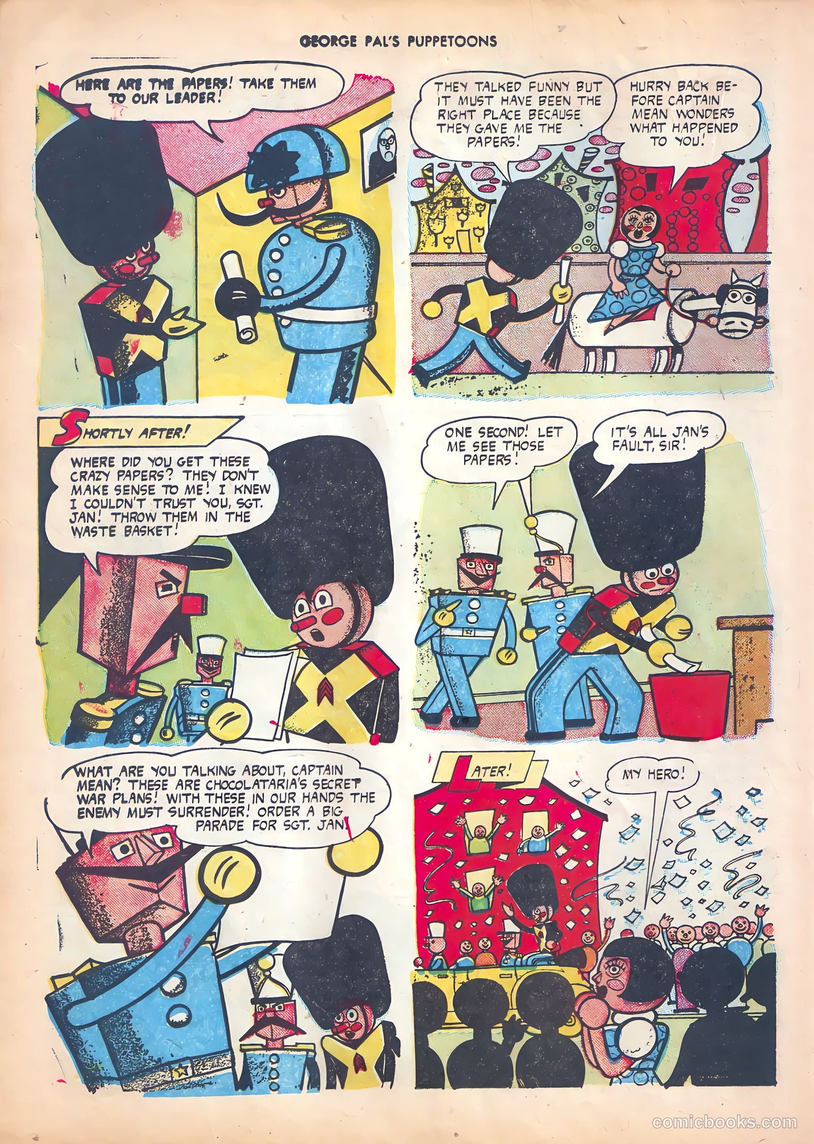 George Pal's Puppetoons #4 — page 22 of 36