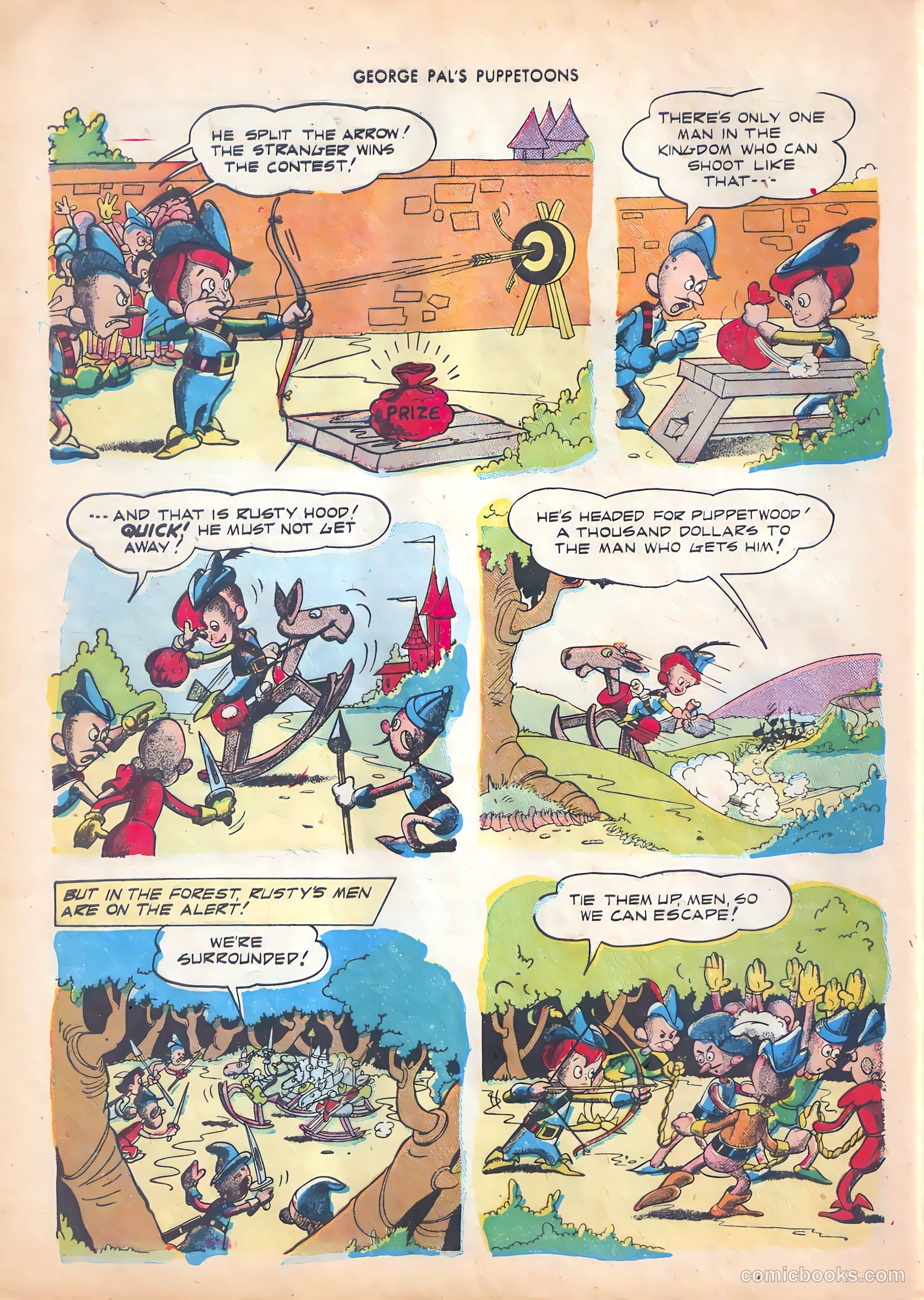 George Pal's Puppetoons #4 — page 28 of 36