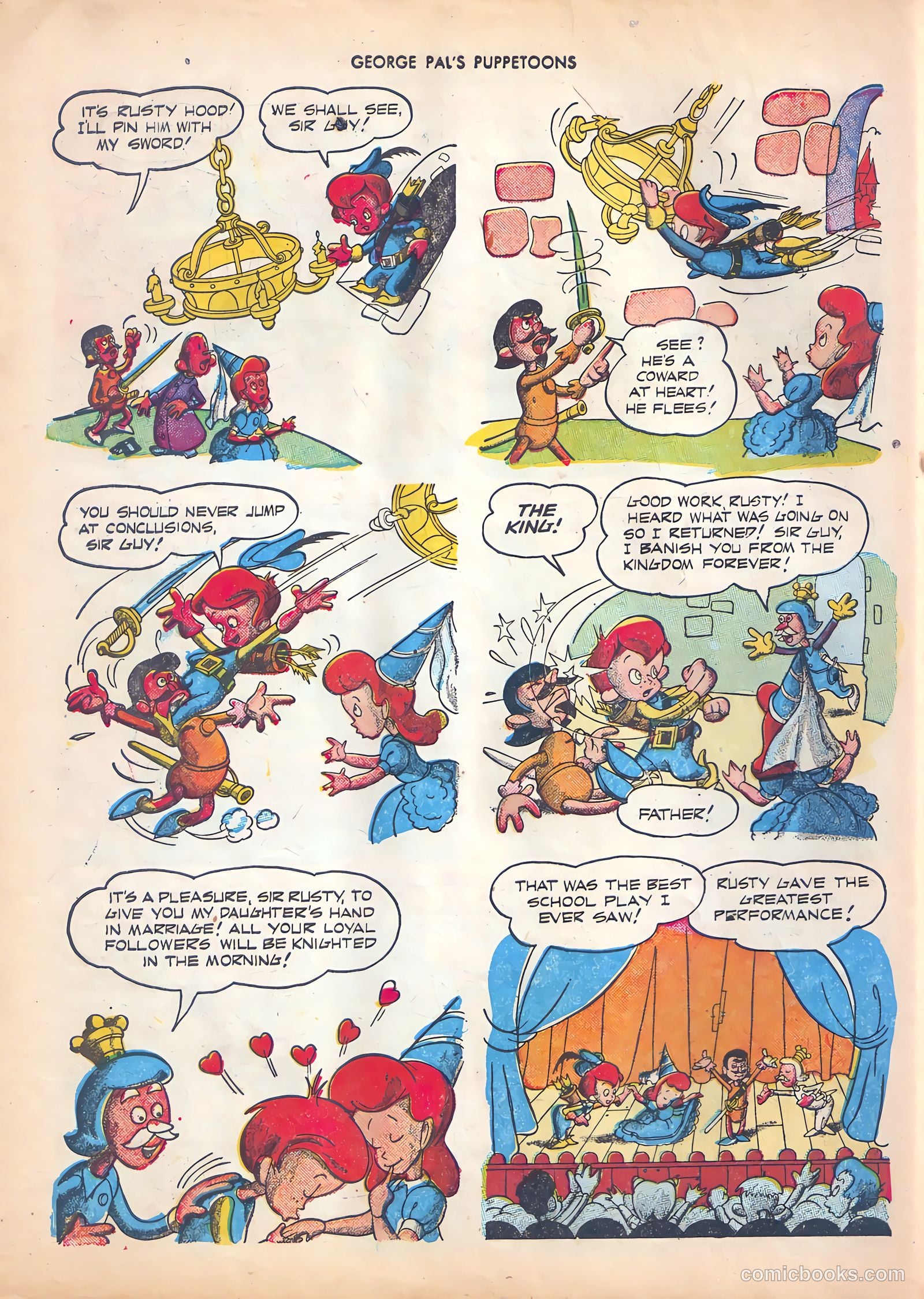 George Pal's Puppetoons #4 — page 30 of 36