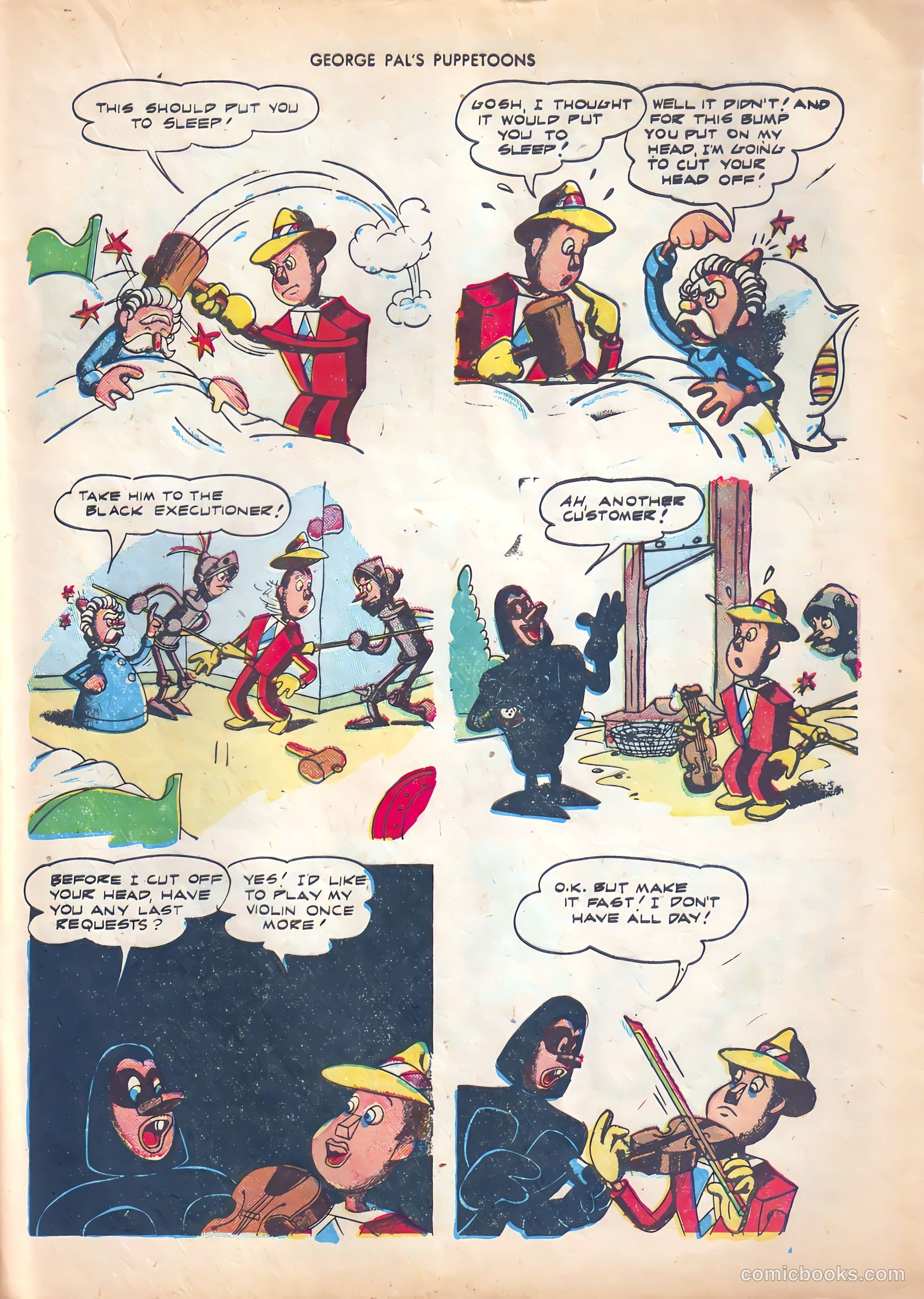 George Pal's Puppetoons #4 — page 33 of 36