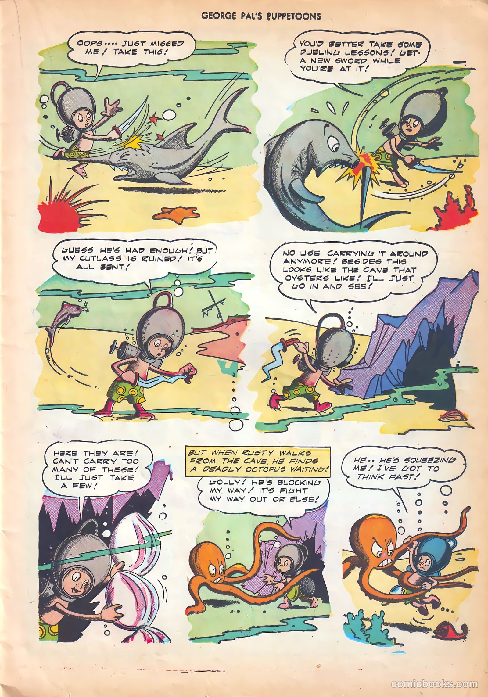 George Pal's Puppetoons #5 — page 13 of 52