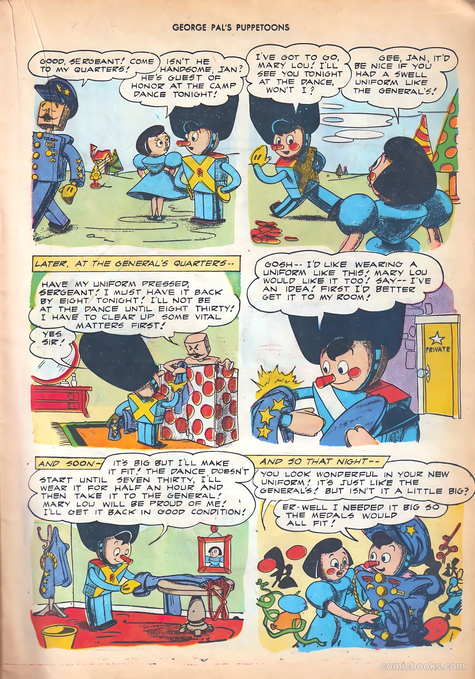 George Pal's Puppetoons #5 — page 17 of 52