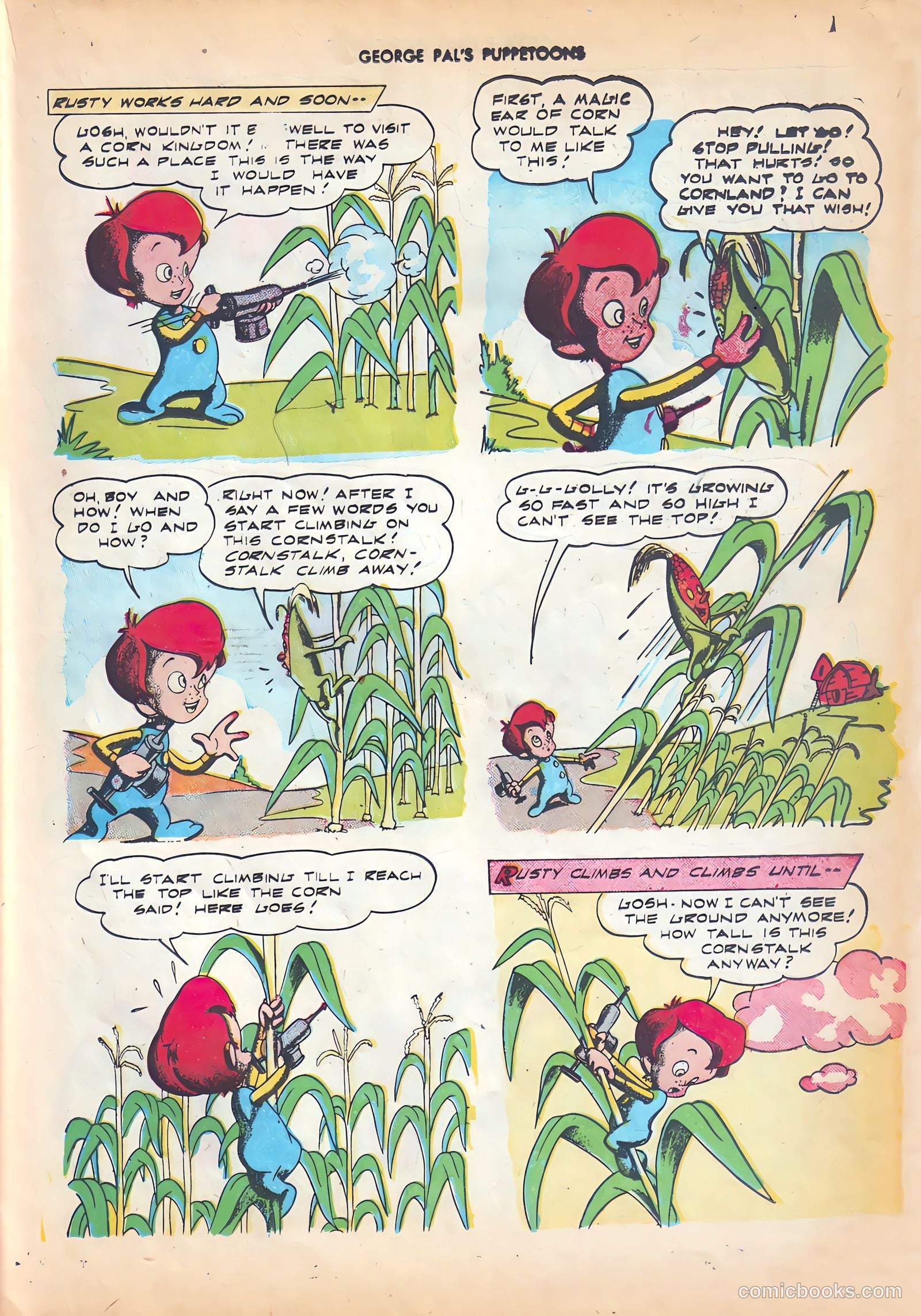 George Pal's Puppetoons #5 — page 35 of 52