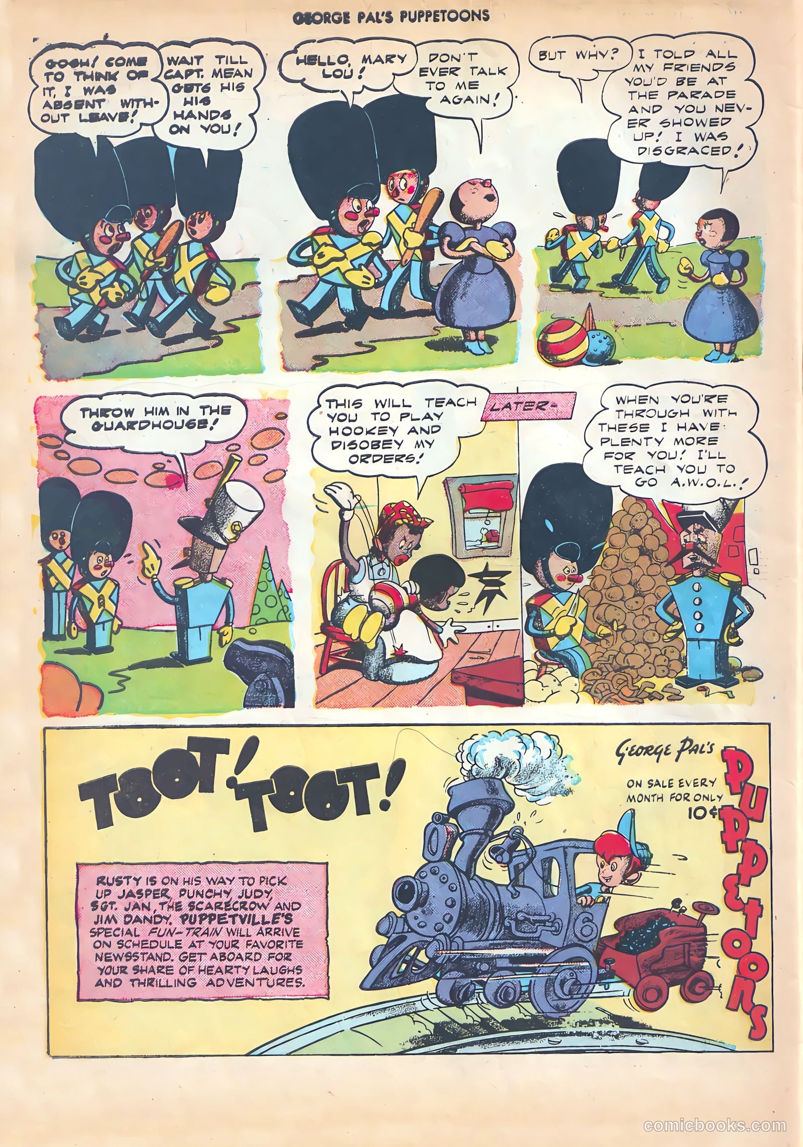 George Pal's Puppetoons #5 — page 50 of 52