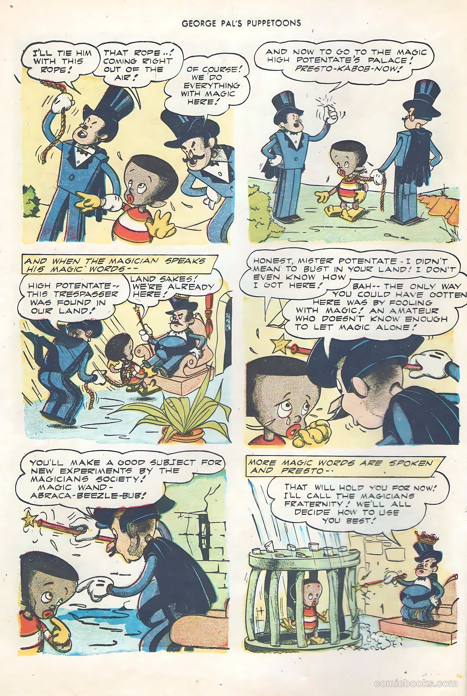 George Pal's Puppetoons #6 — page 12 of 52
