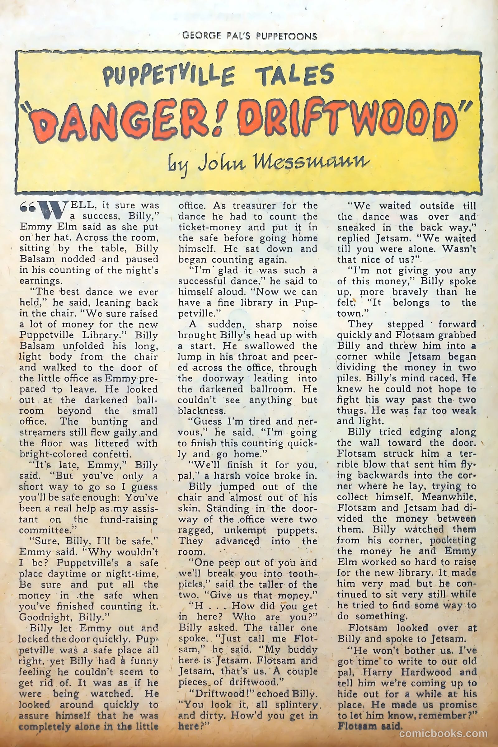 George Pal's Puppetoons #7 — page 21 of 53