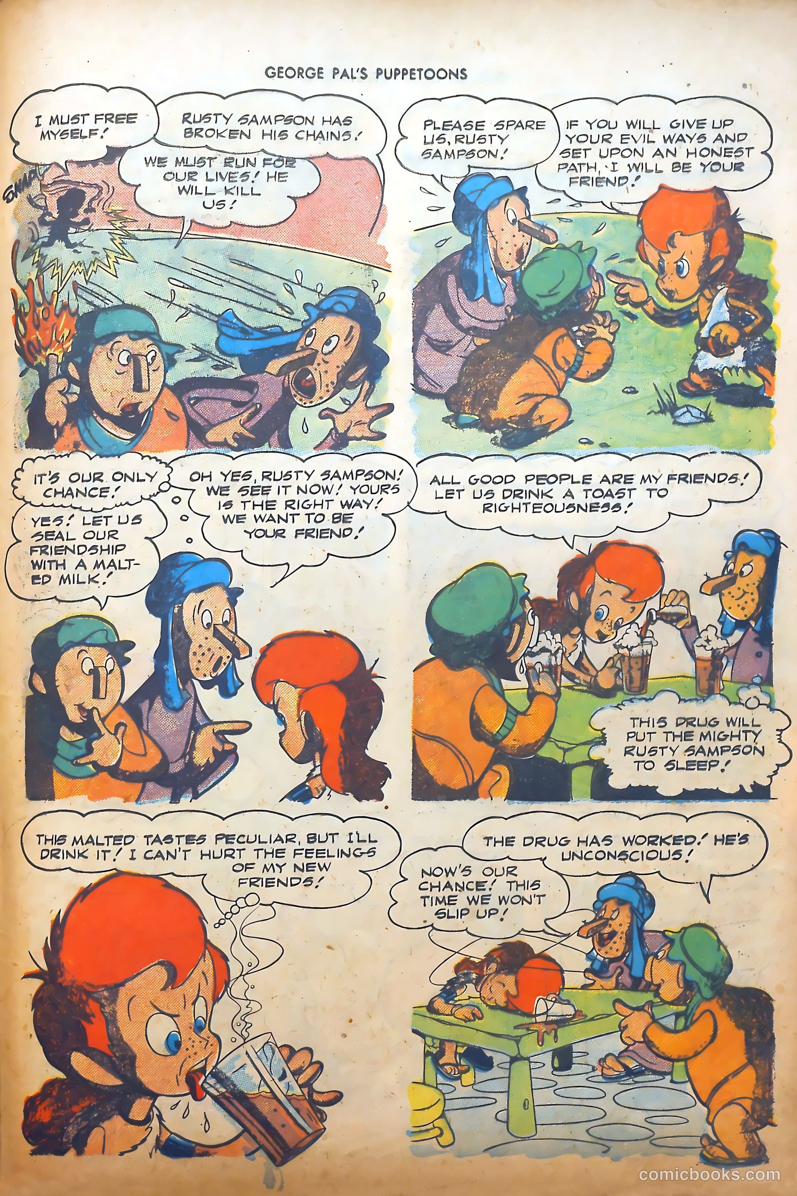George Pal's Puppetoons #7 — page 42 of 53