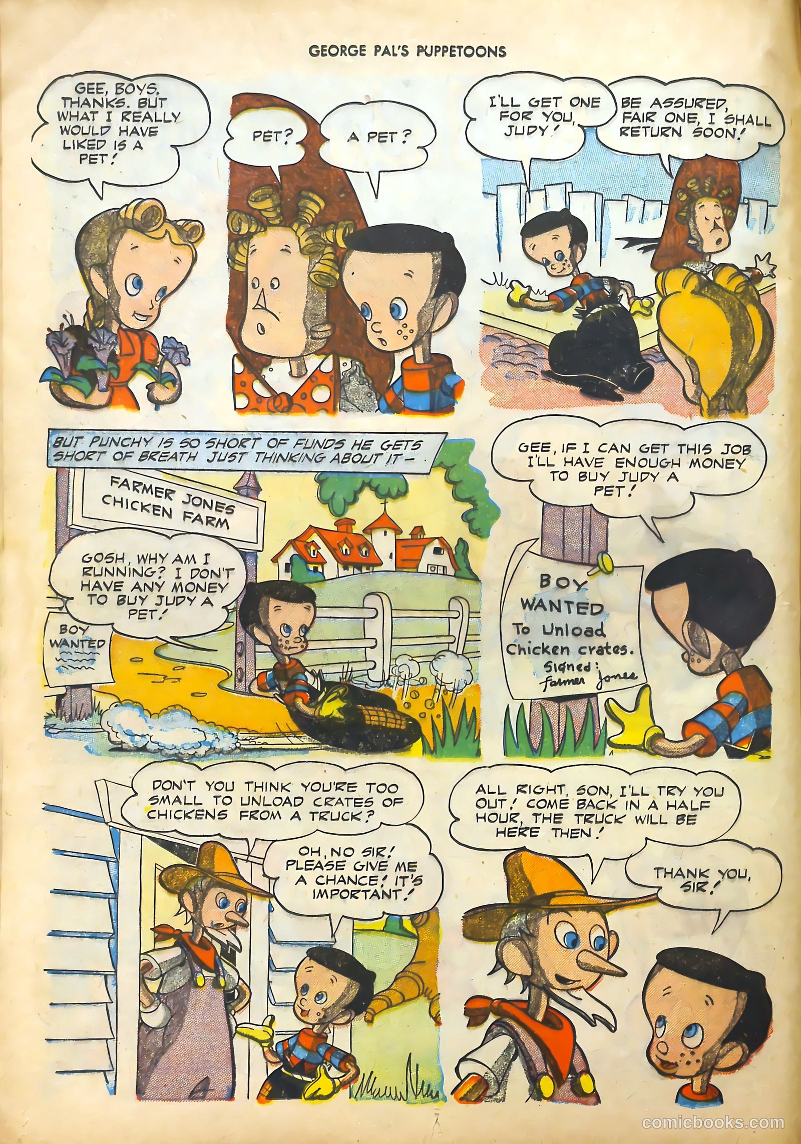 George Pal's Puppetoons #8 — page 16 of 52