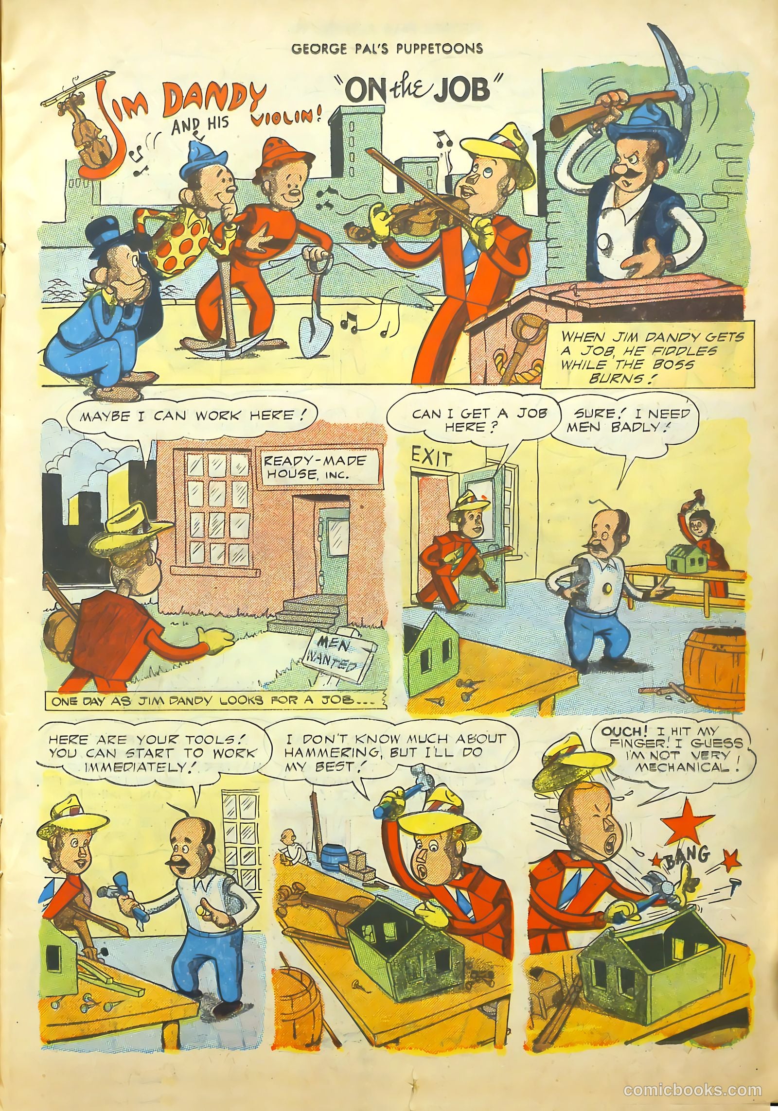 George Pal's Puppetoons #8 — page 21 of 52