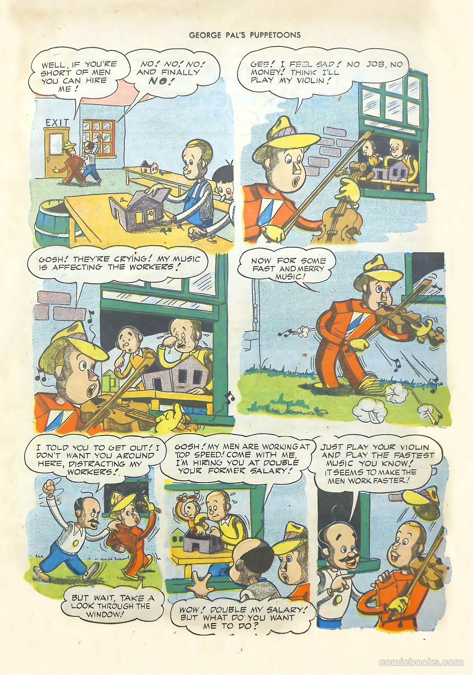 George Pal's Puppetoons #8 — page 23 of 52