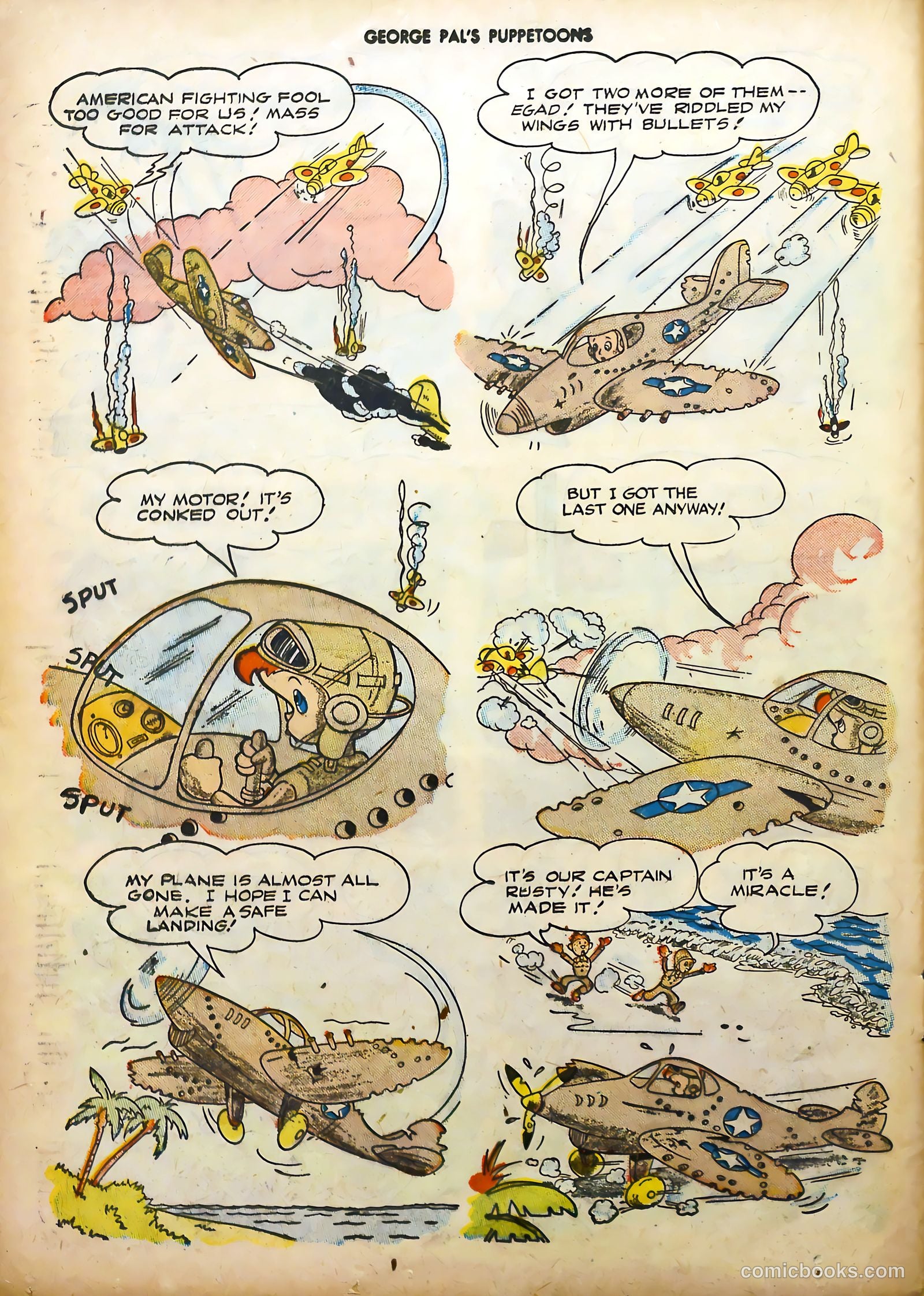 George Pal's Puppetoons #9 — page 36 of 52