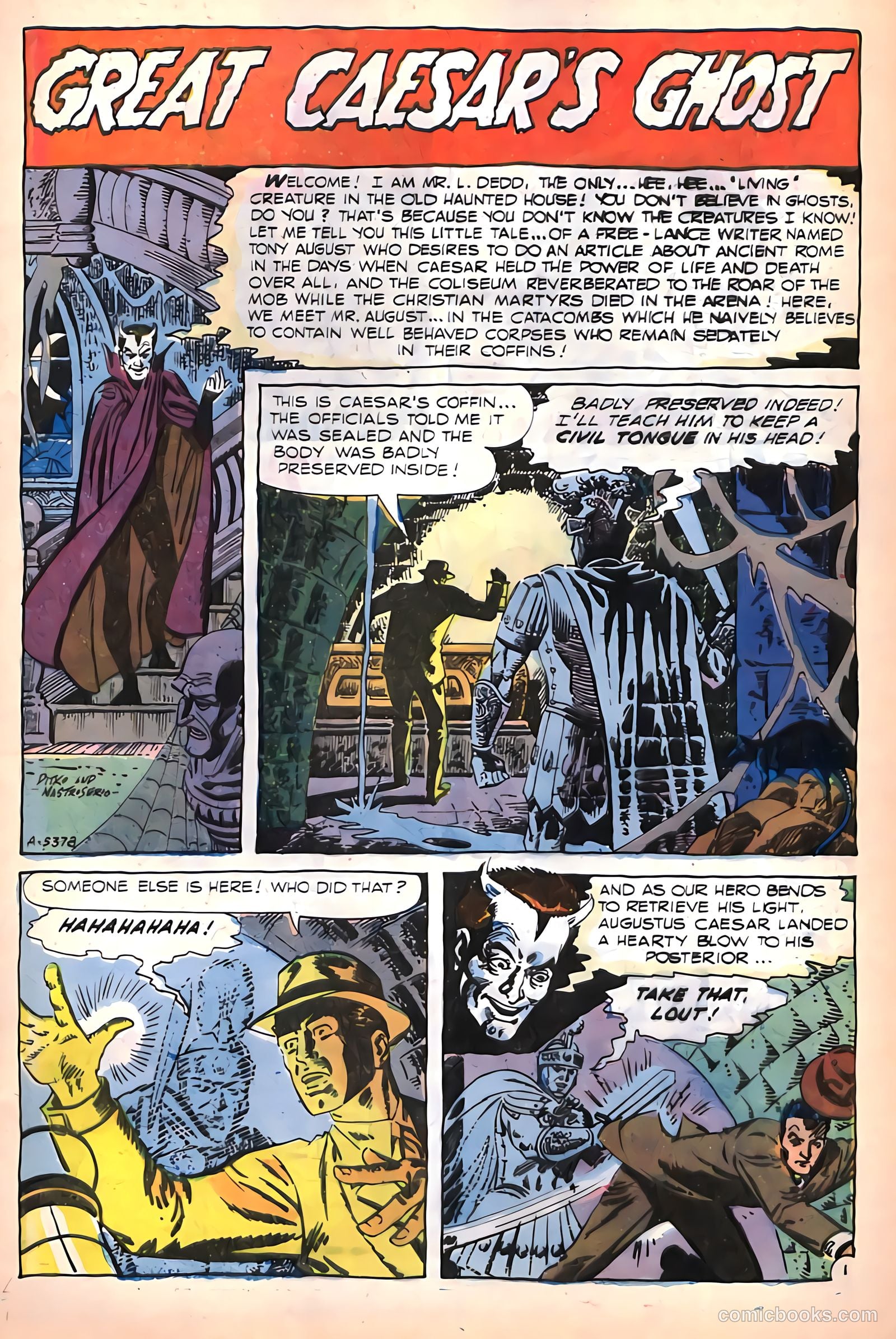 Ghostly Tales #55 — page 5 of 36
