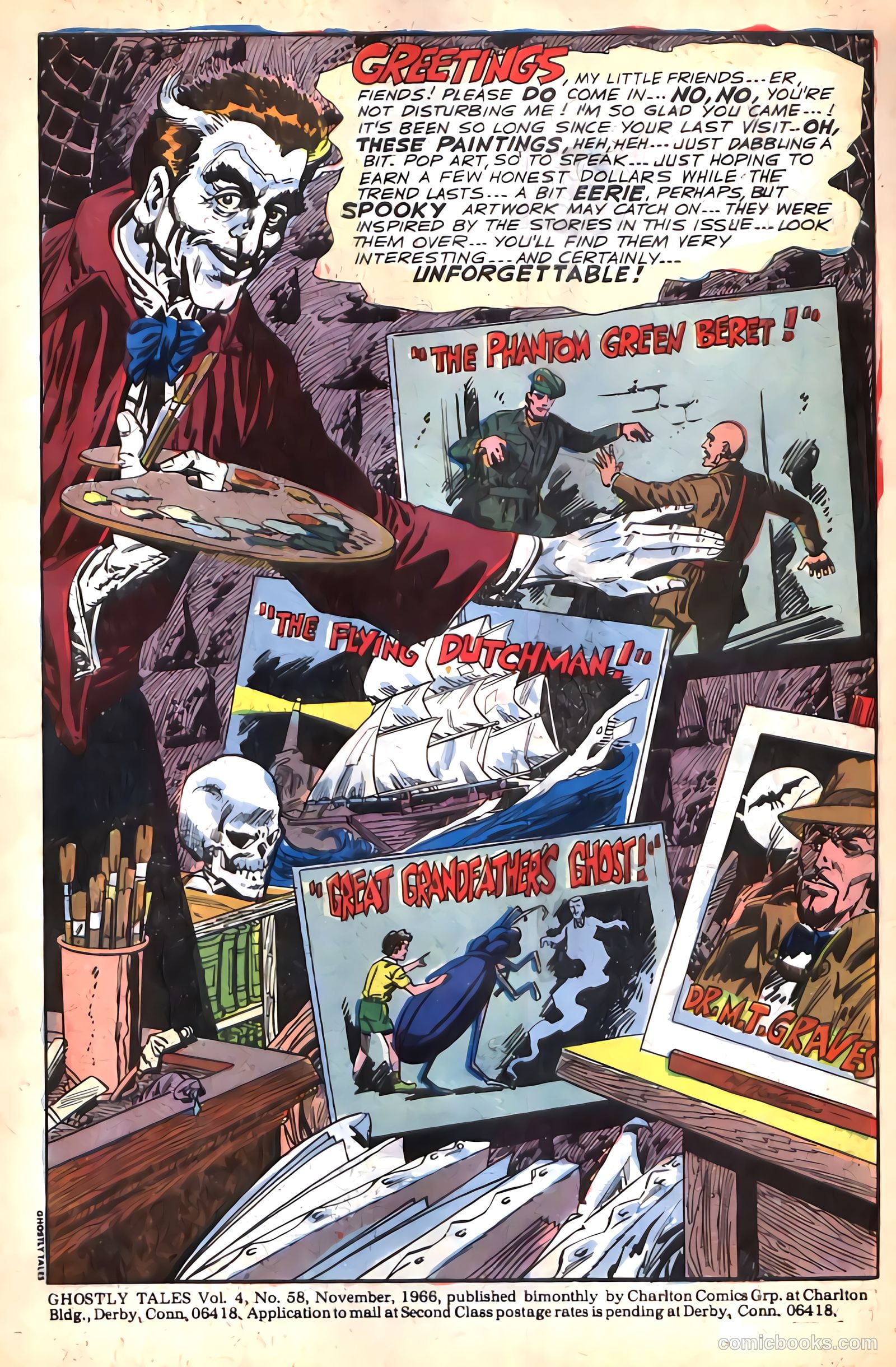 Ghostly Tales #58 — page 3 of 36