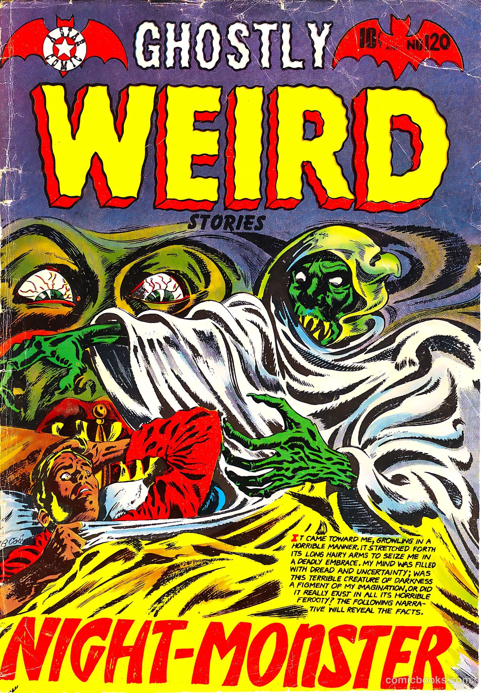 Ghostly Weird Stories #120 — page 1 of 36