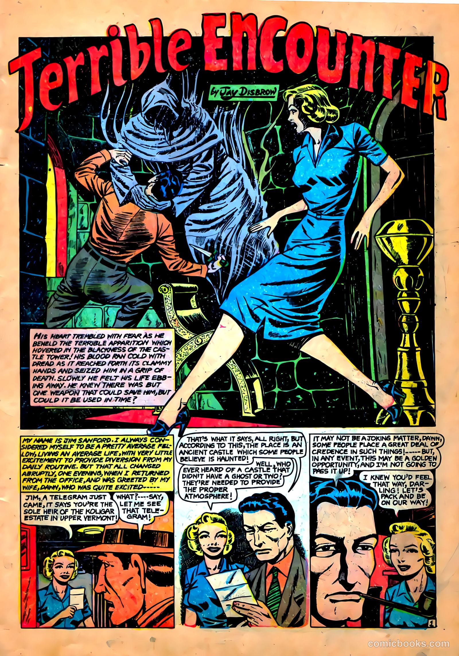 Ghostly Weird Stories #121 — page 3 of 36