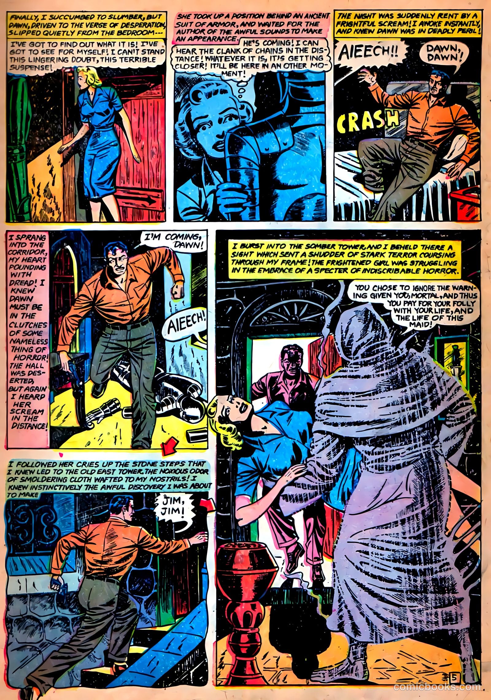 Ghostly Weird Stories #121 — page 7 of 36
