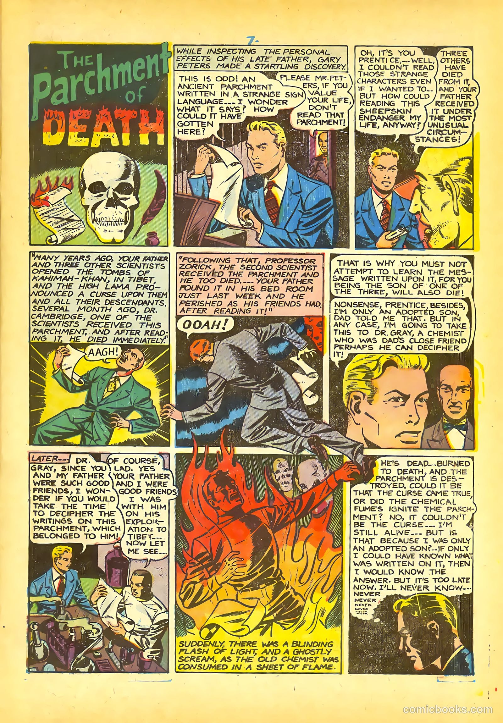 Ghostly Weird Stories #124 — page 9 of 36