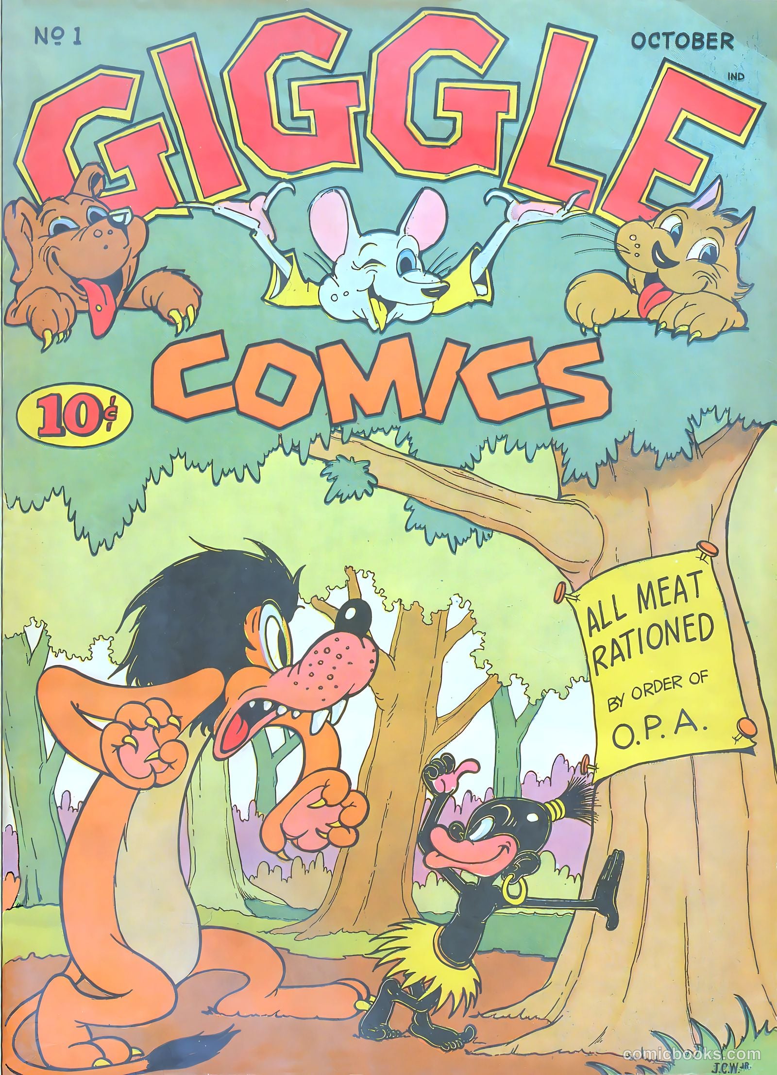 Giggle Comics #1 — page 1 of 60