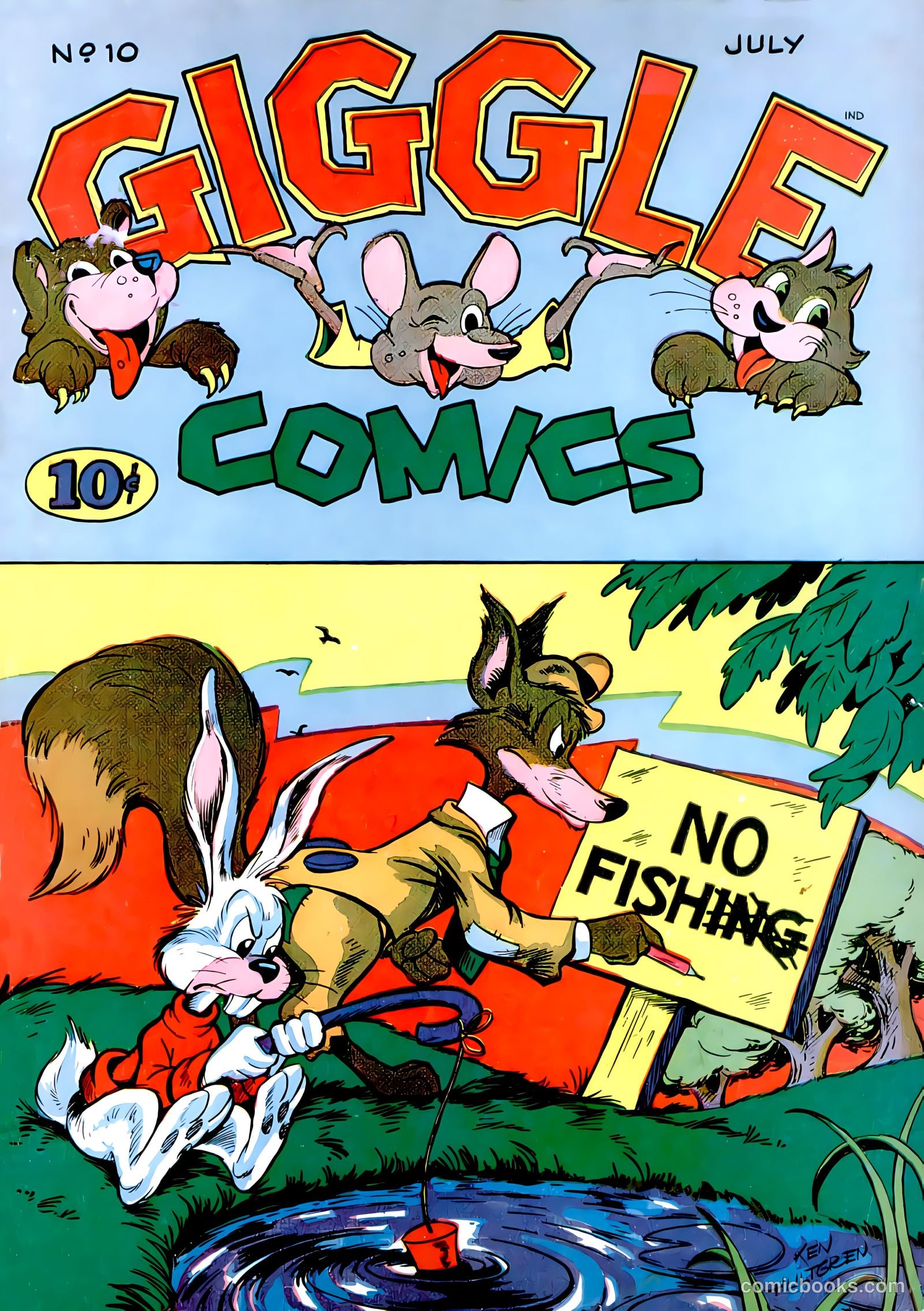 Giggle Comics #10 — page 1 of 52