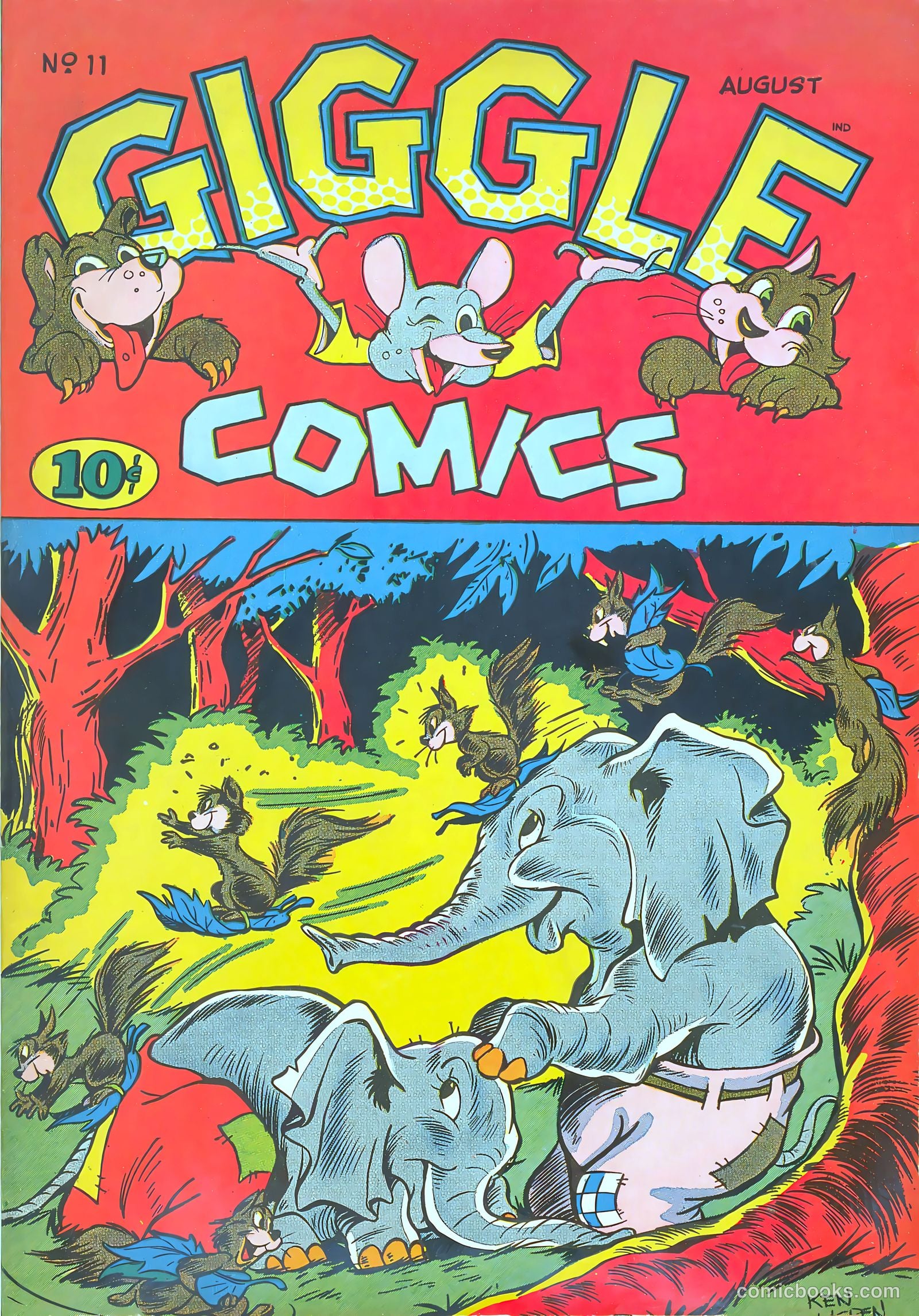 Giggle Comics #11 — page 1 of 52