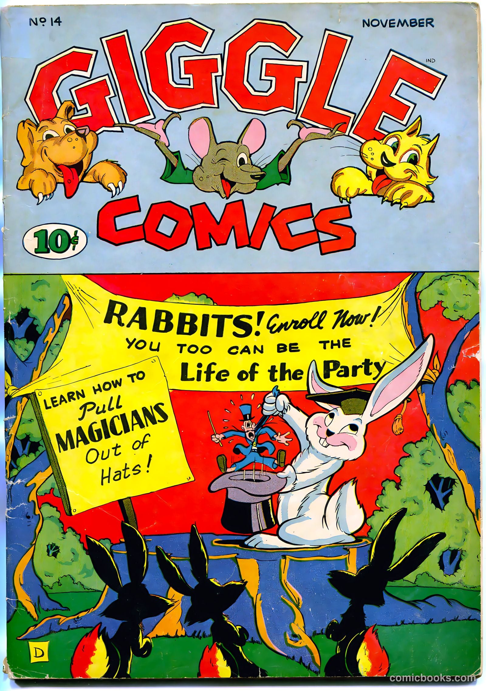 Giggle Comics #14 — page 1 of 52