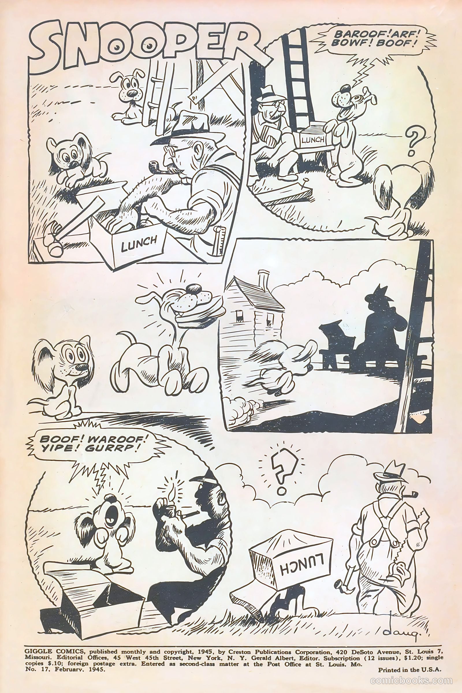 Giggle Comics #17 — page 2 of 52