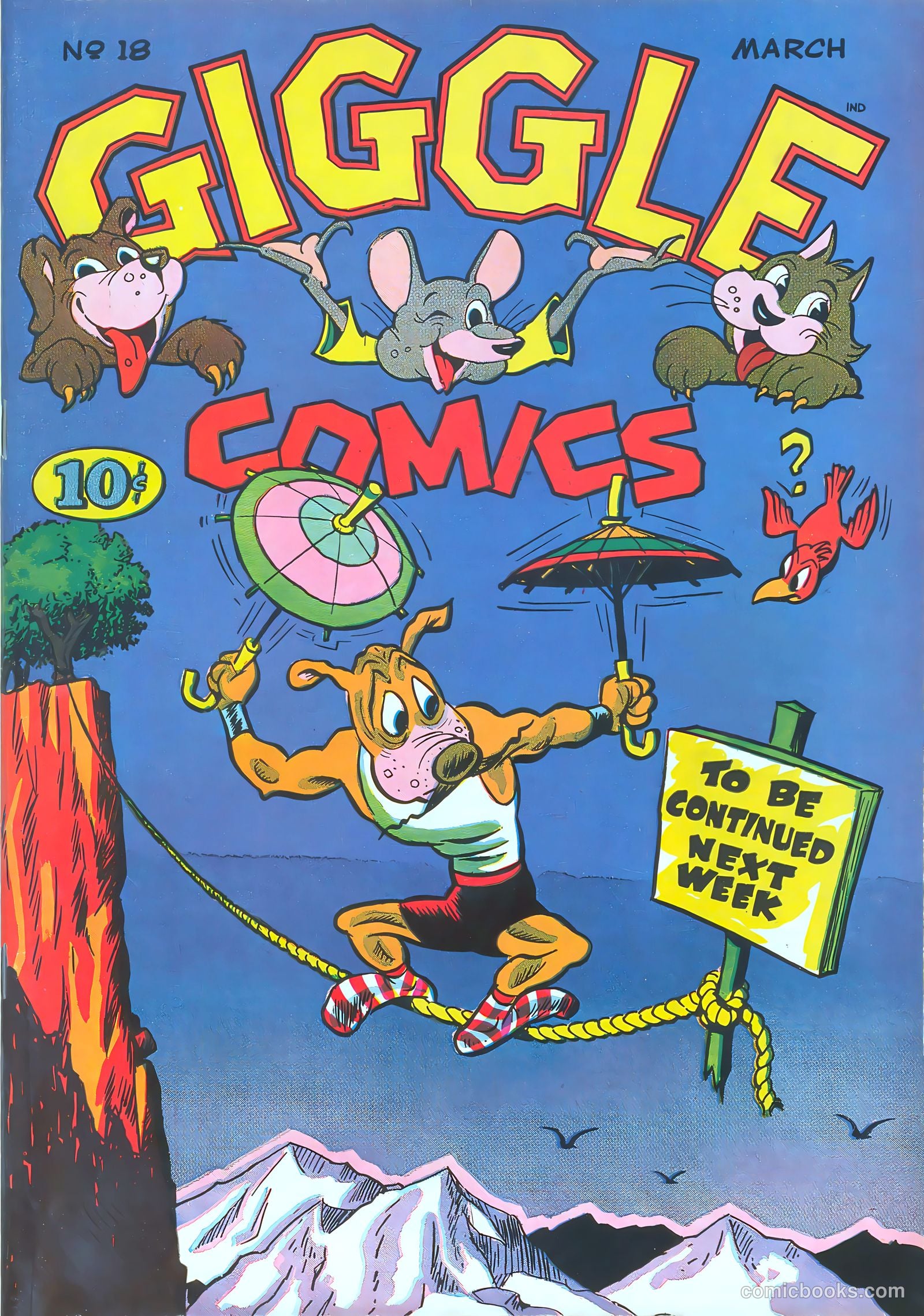 Giggle Comics #18 — page 1 of 52