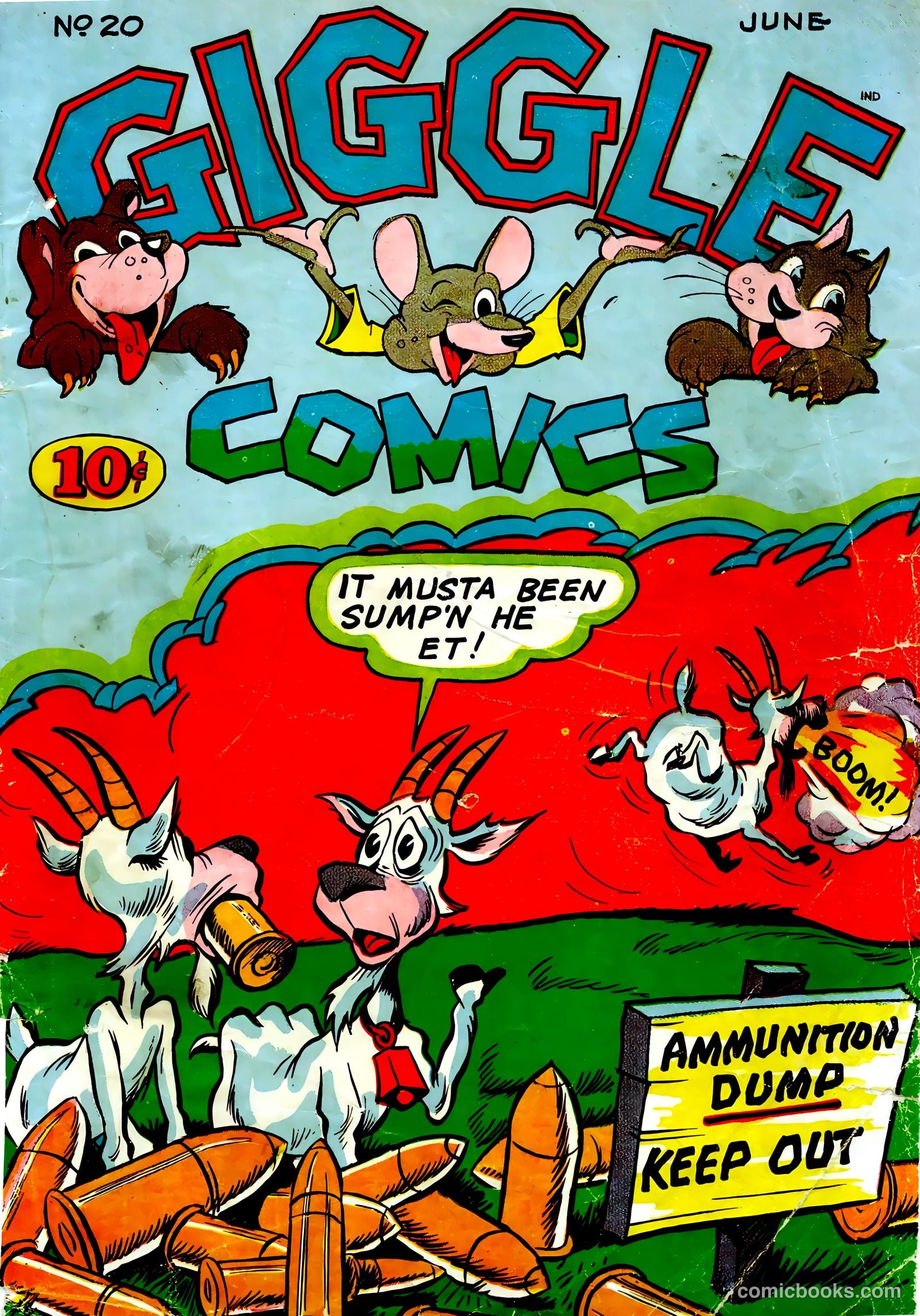 Giggle Comics #20 — page 1 of 52