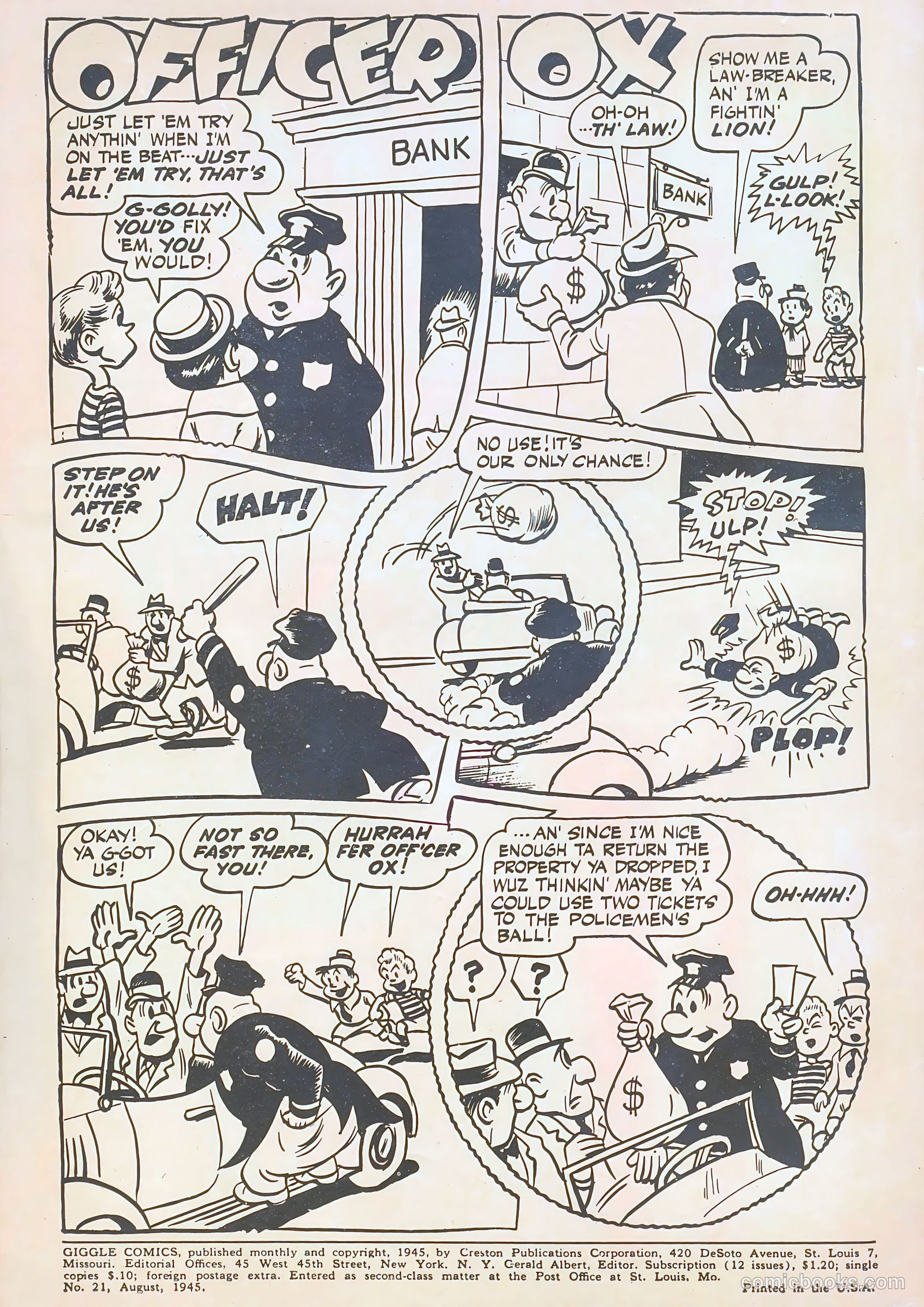 Giggle Comics #21 — page 2 of 52