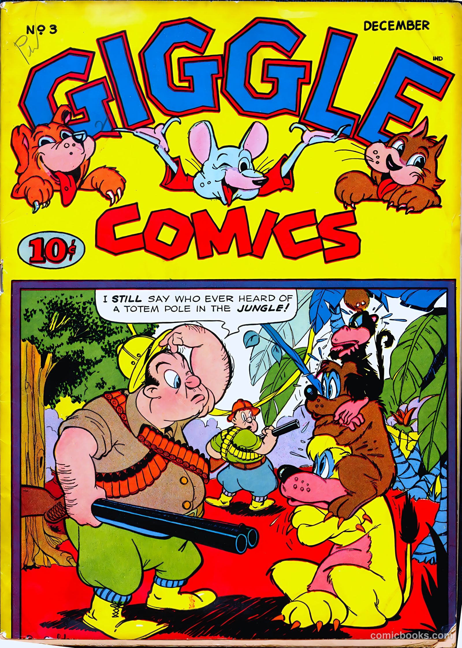 Giggle Comics #3 — page 1 of 60