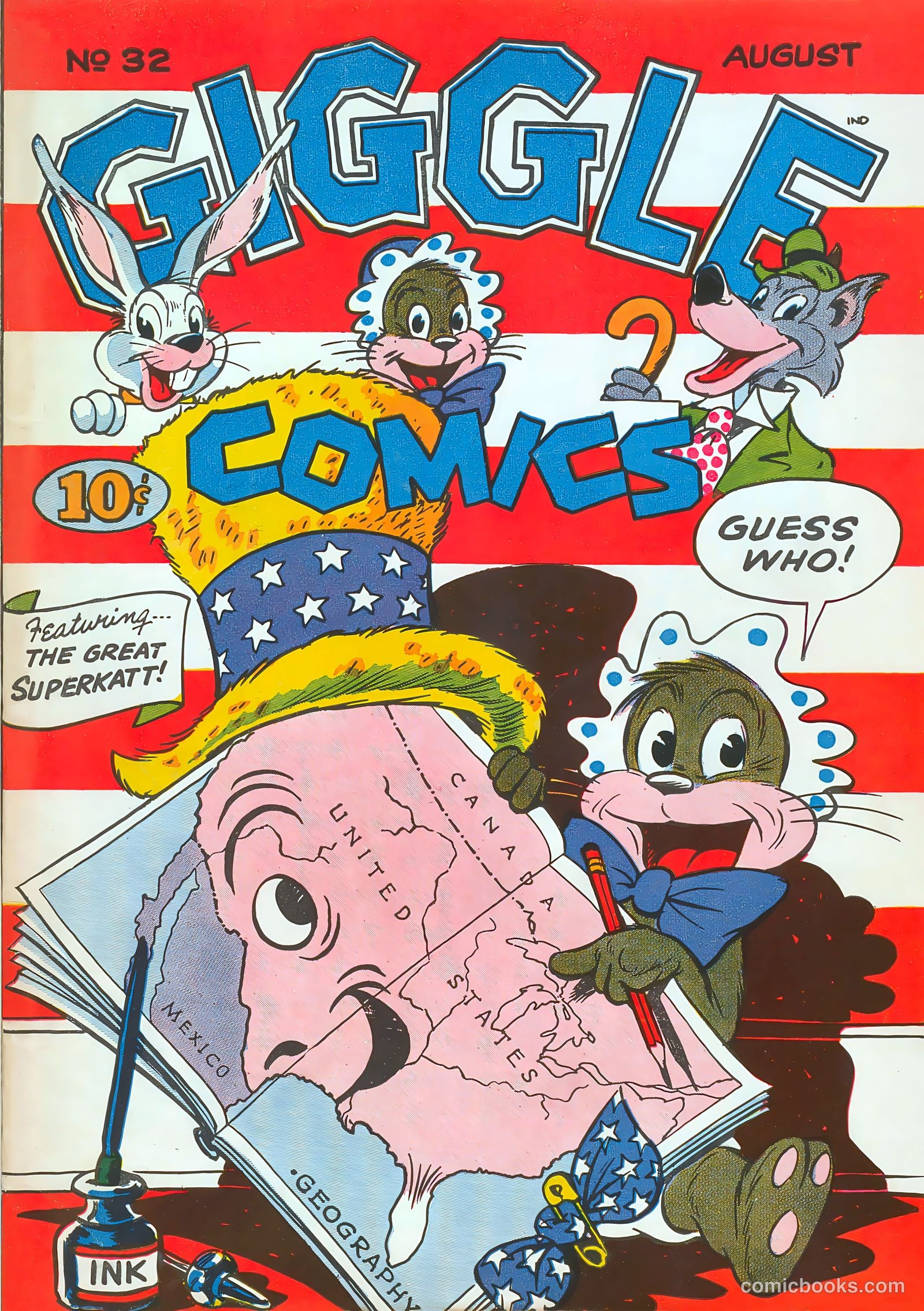 Giggle Comics #32 — page 1 of 52