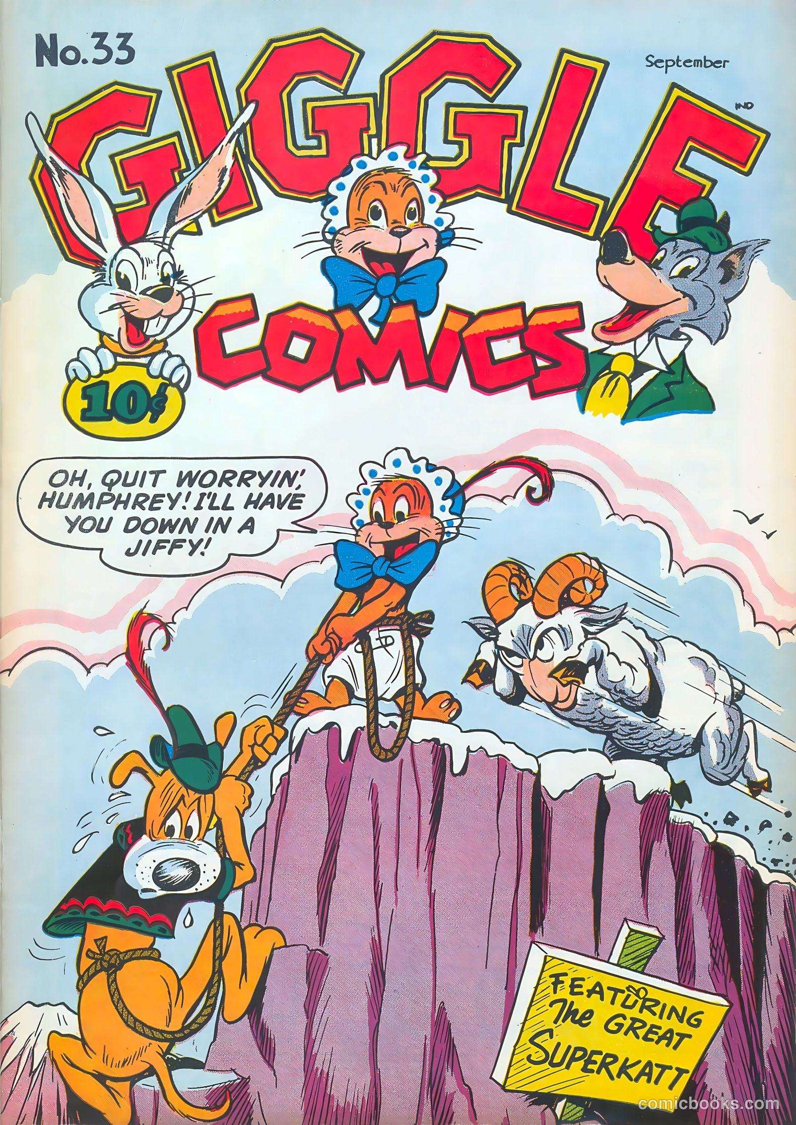 Giggle Comics #33 — page 1 of 52