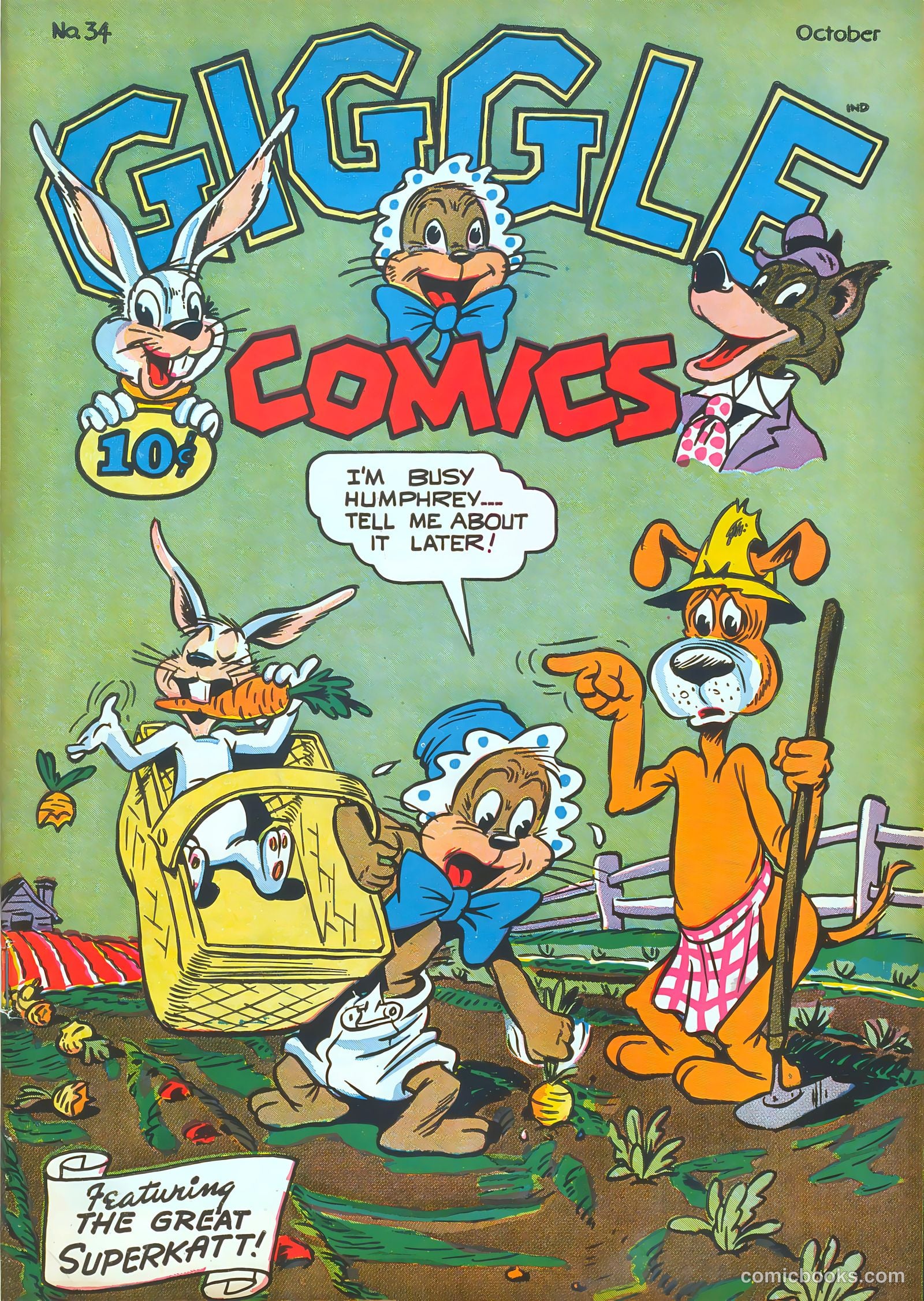 Giggle Comics #34 — page 1 of 52