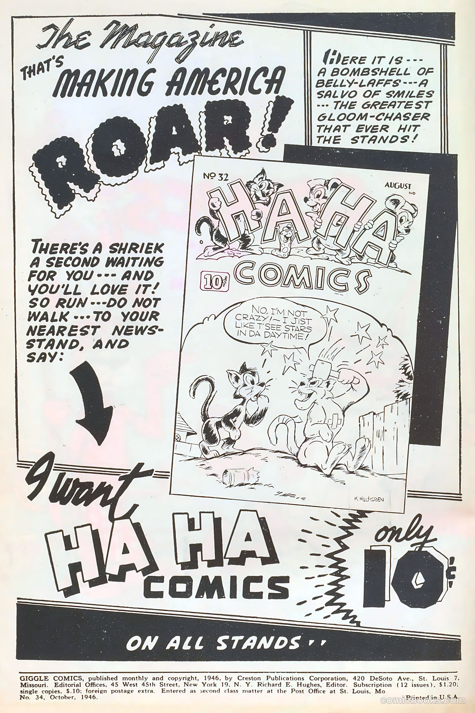 Giggle Comics #34 — page 2 of 52