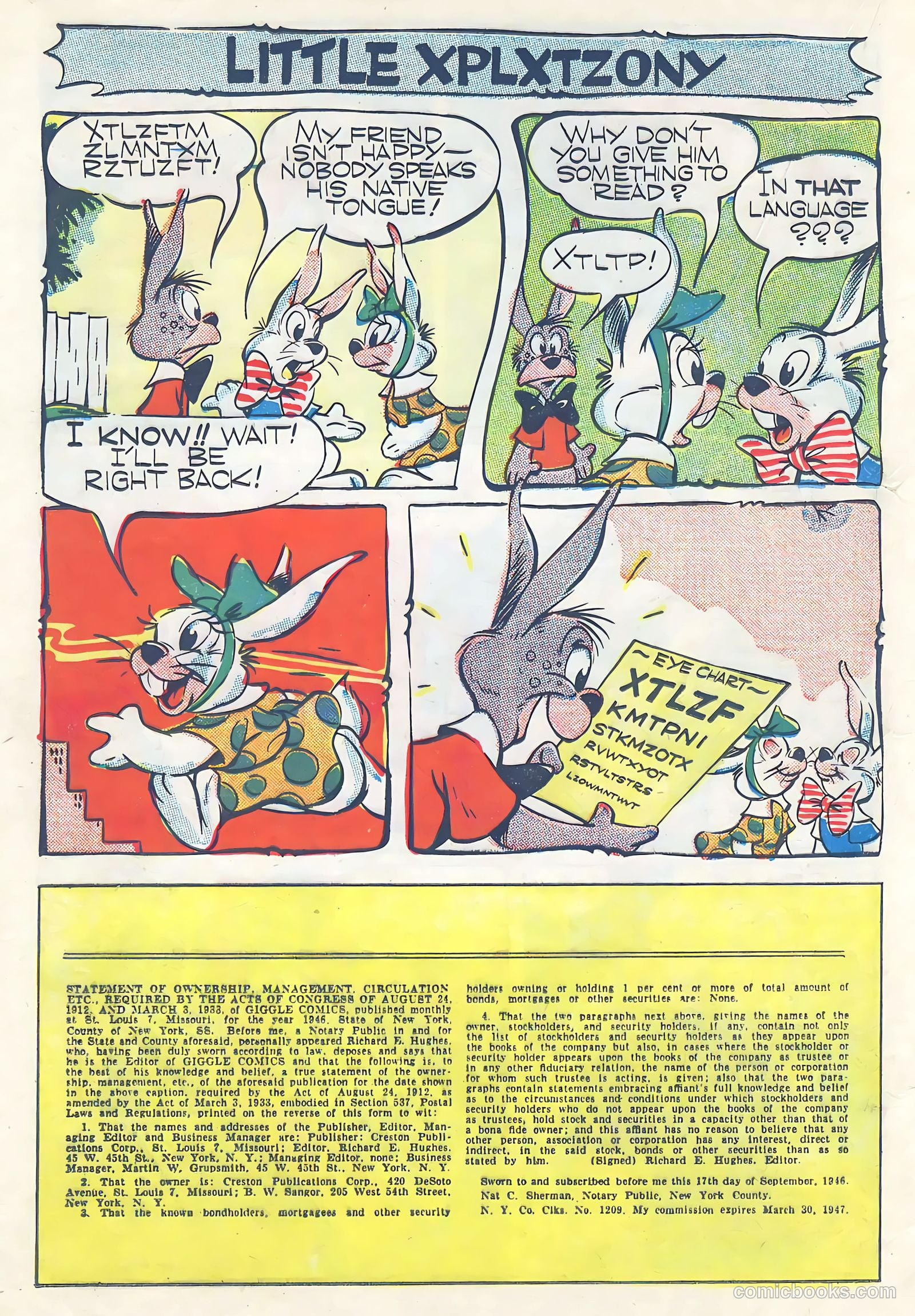 Giggle Comics #38 — page 28 of 52