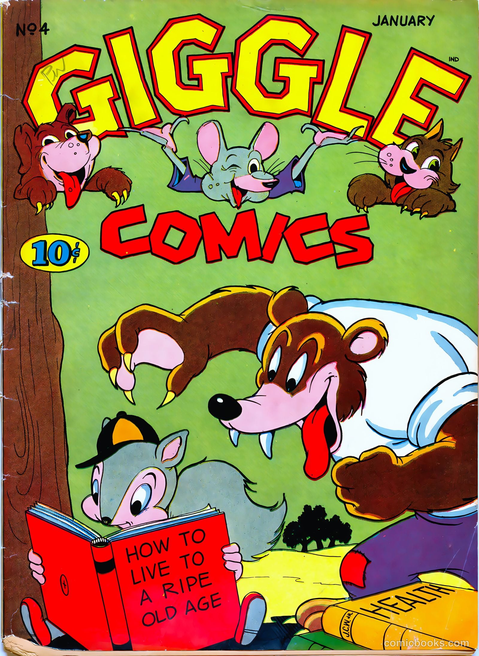 Giggle Comics #4 — page 1 of 60