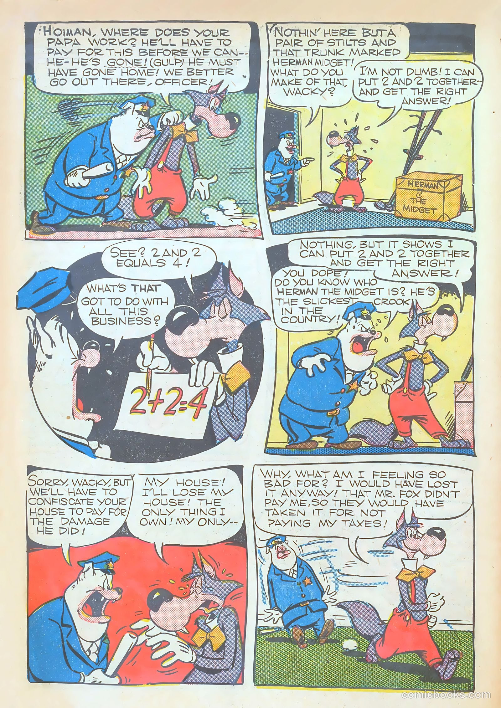 Giggle Comics #40 — page 50 of 52
